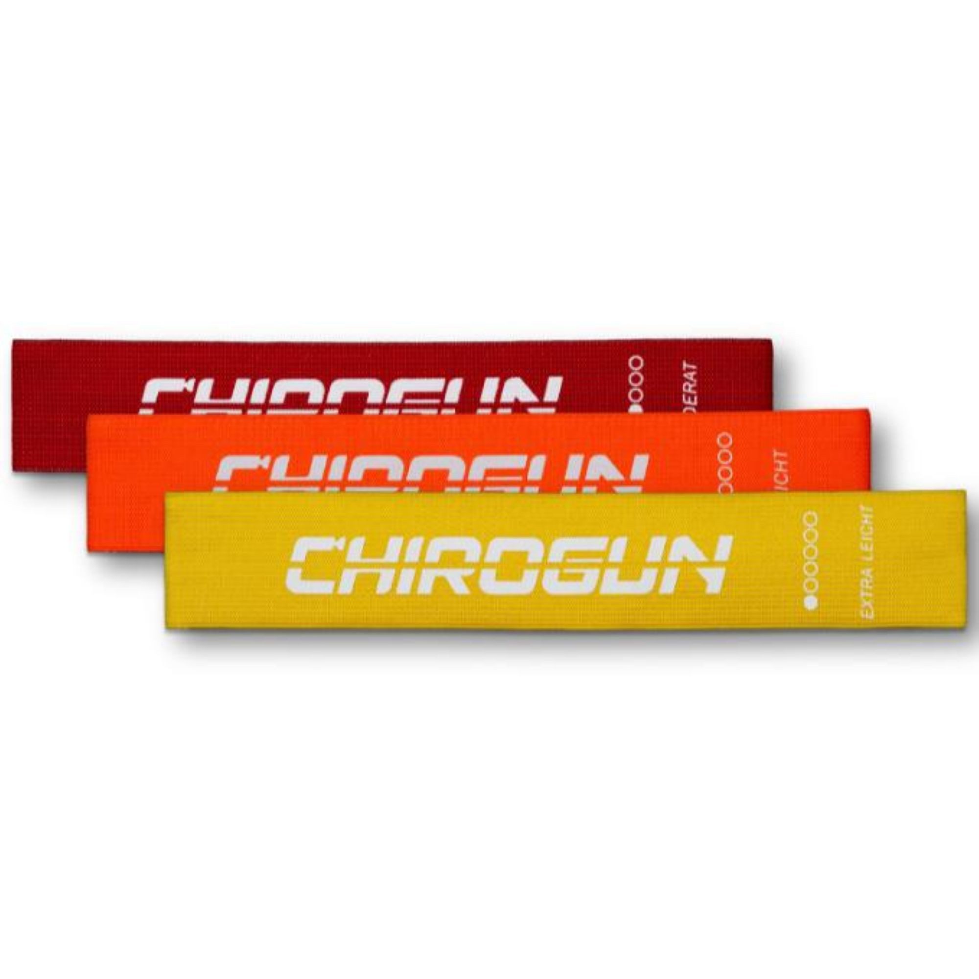 CHIROGUN Trainingsband CHIROGUN Loop Band 3er Set