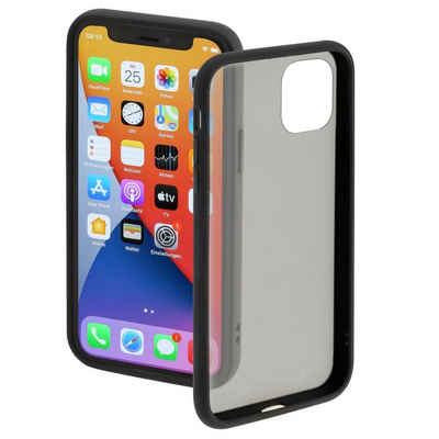 Hama Smartphone-Hülle Cover "Invisible" für Apple iPhone 12 mini, Schwarz, Passend für: Kabelloses Laden