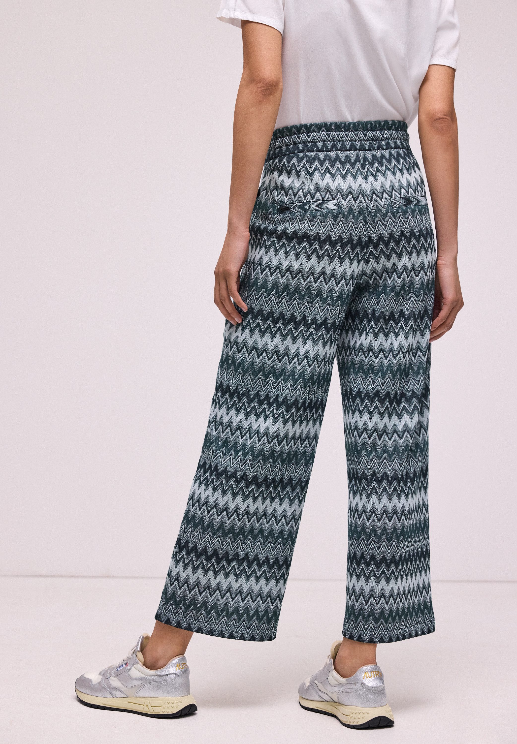 STREET ONE Stoffhose Jacquard