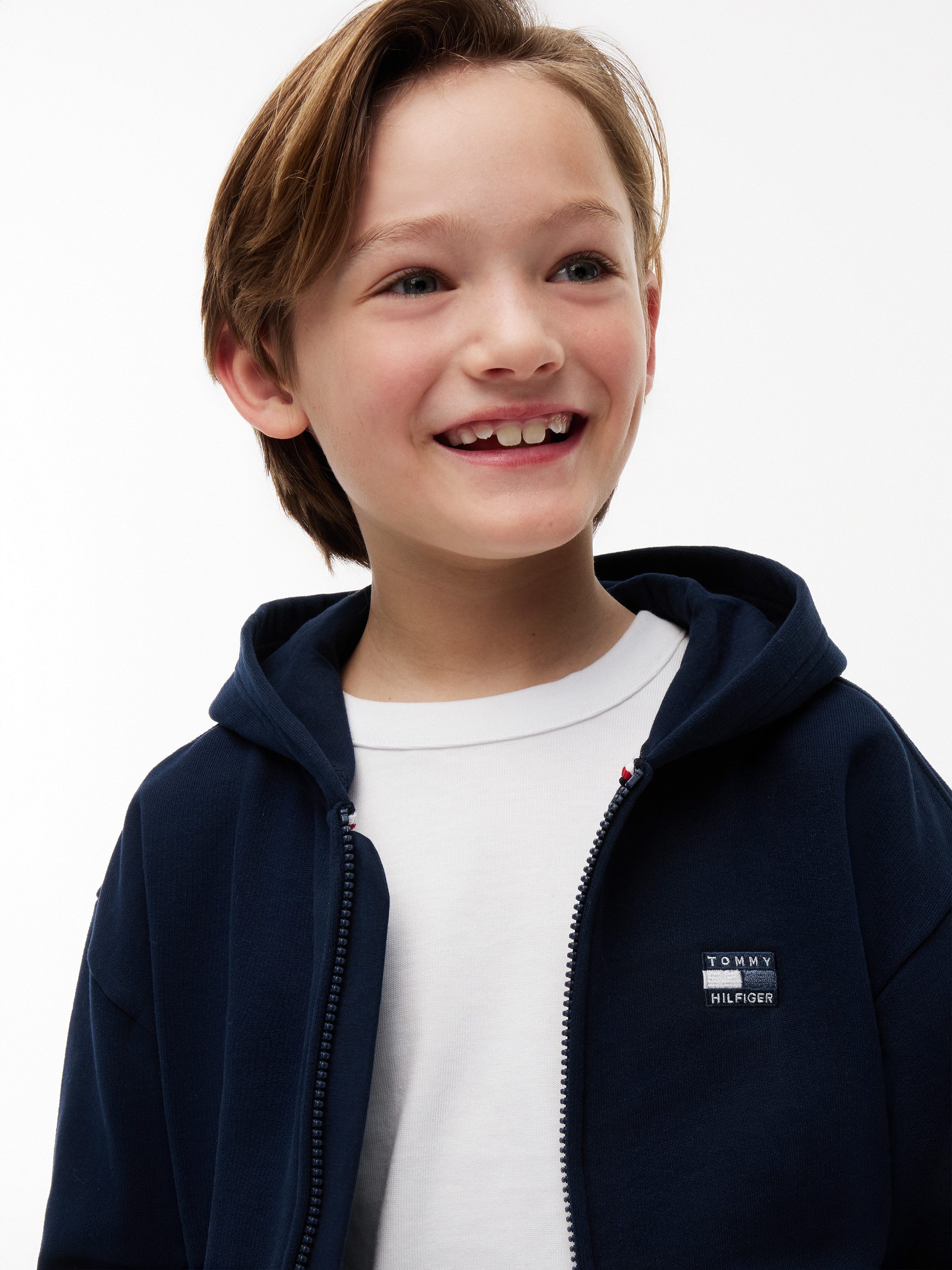 Tommy Hilfiger Kapuzensweatjacke Kinder bis 16 Jahre