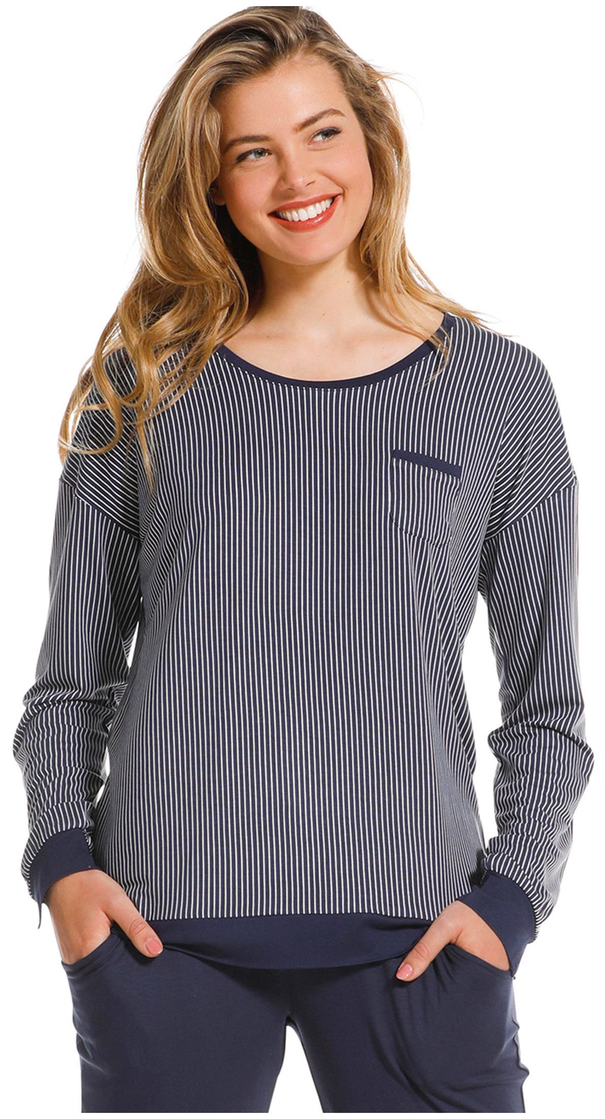 Pastunette Pyjamaoberteil Schlafanzug Shirt Oberteil (1-tlg) Mix und Match