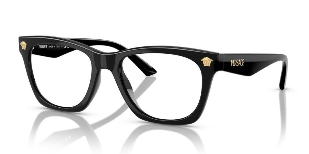Versace Brillengestell Versace Brillenfassung Brillengestell Eyeglasses VE 3363U GB1