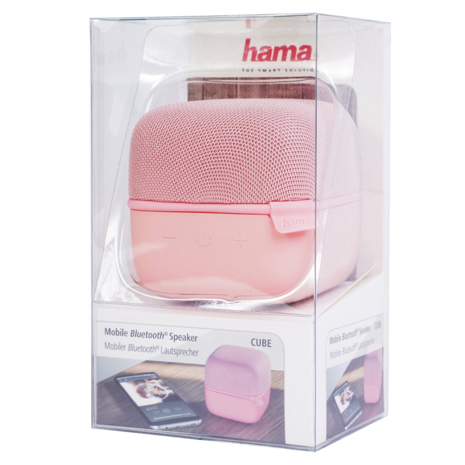 Bluetooth-Lautsprecher MP3 Hama Micro-SD-Kartenslot Mini LED-Ladeanzeige) Pocket tragbar Bluetooth Musik-B (Bluetooth, Speaker Lautsprecher Akku integrierte BT Freisprecheinrichtung,