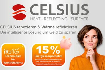 Marburg Vliestapete Celsius 1600, geprägt, Vlies, Wand, wärmereflektierend, bis zu 15 % Heizkosteneinsparung