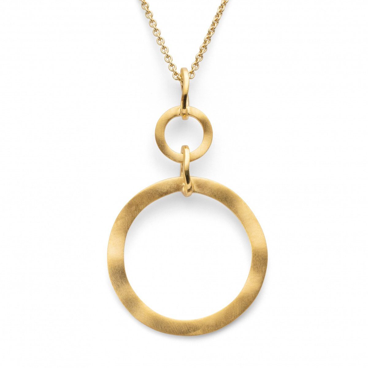 Collier Bastian Inverun Anhänger - ohne Kette - Golden Circles 39940