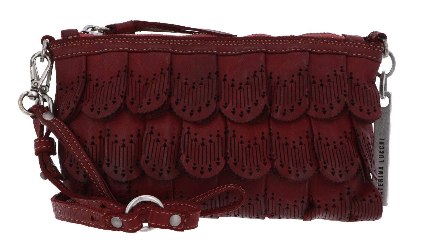 Caterina Lucchi Umhängetasche Pochette, aus echtem Kalbsleder