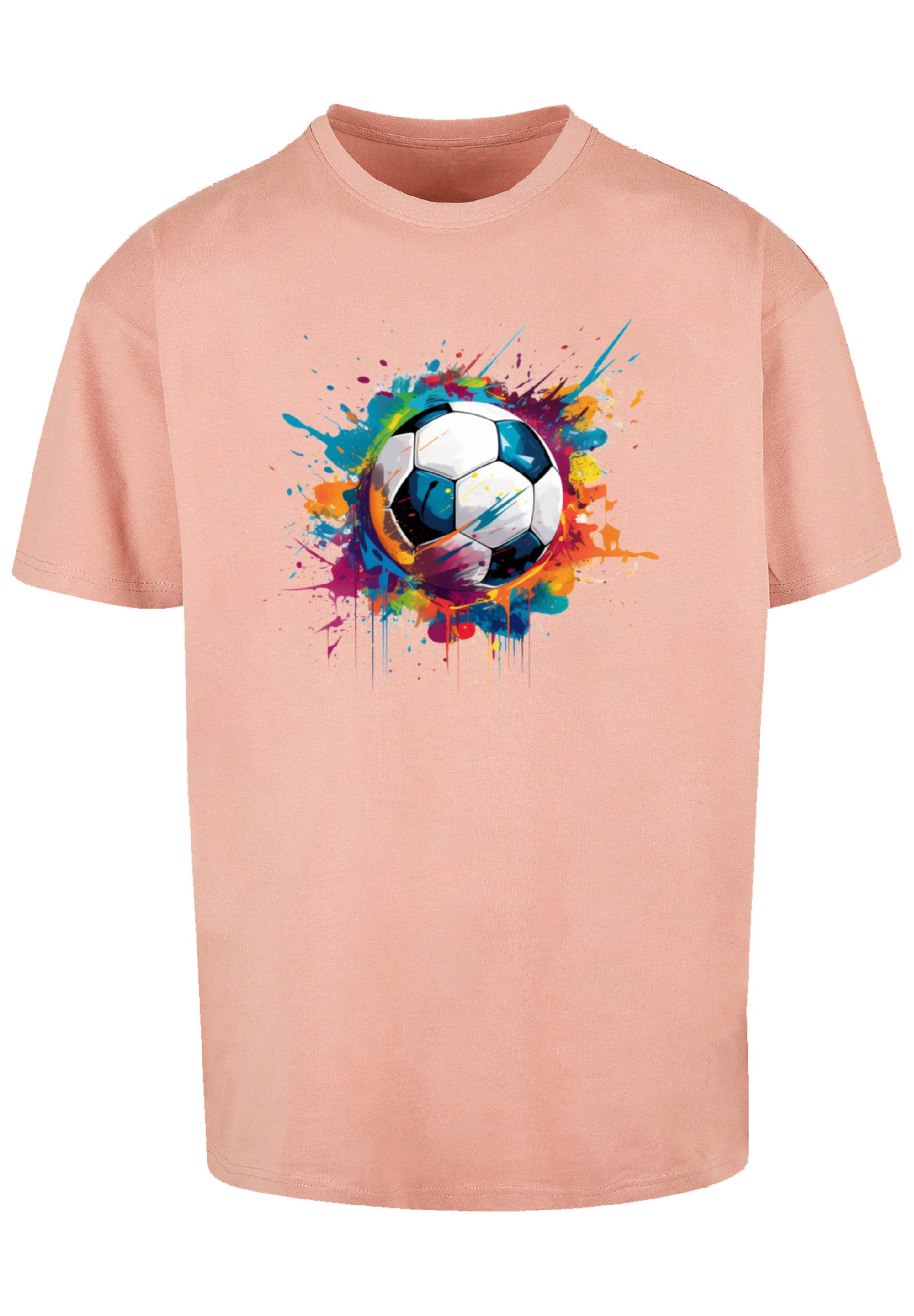 F4NT4STIC T-Shirt Bunte Fußball Grafik Premium günstig online kaufen
