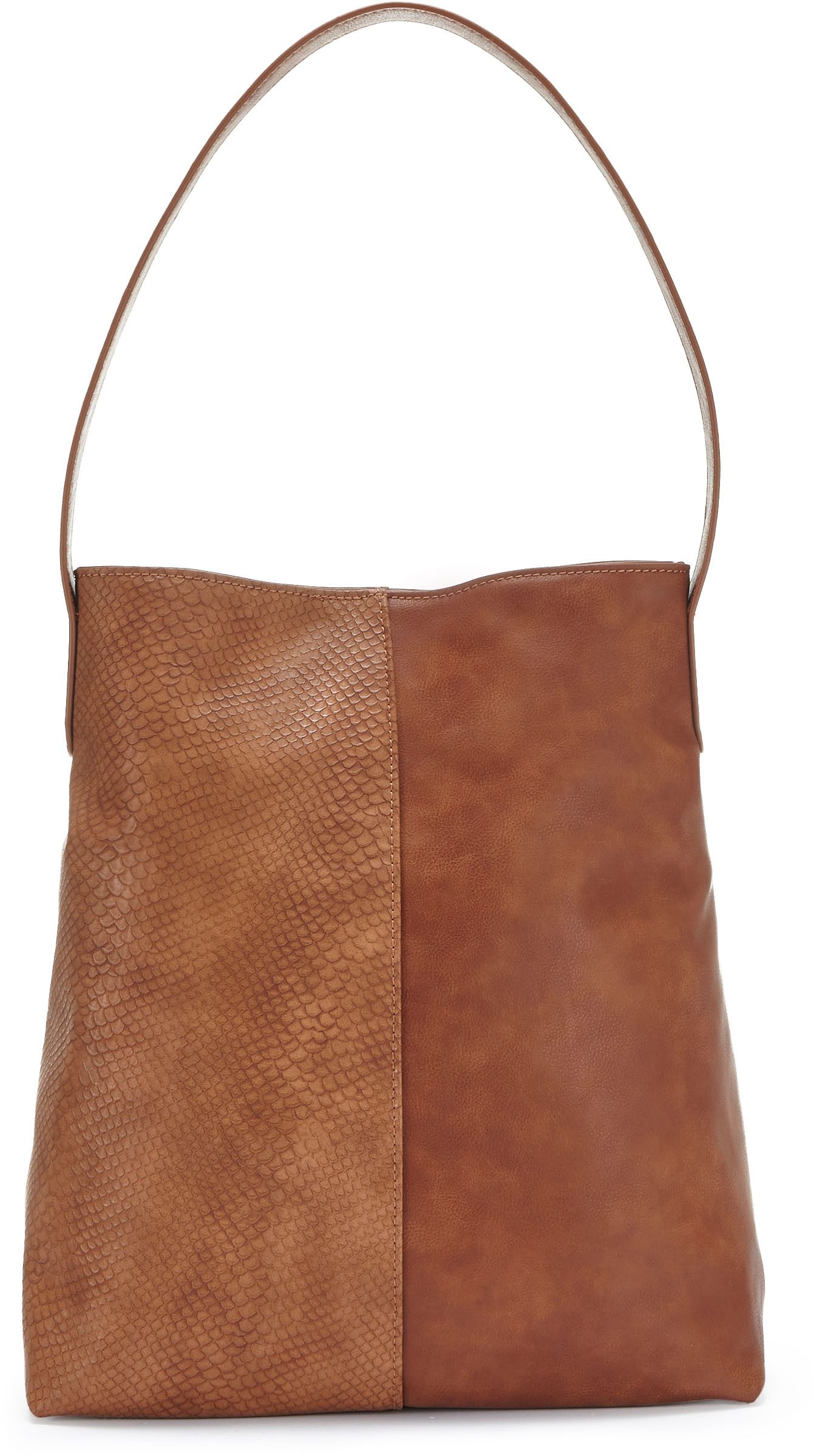 Vivance by Lascana Shopper Schultertasche, Handtasche, Einkaufstasche, Damentasche (2-tlg), mit kleiner herausnehmbarer Innentasche VEGAN – Bild 4 von 5