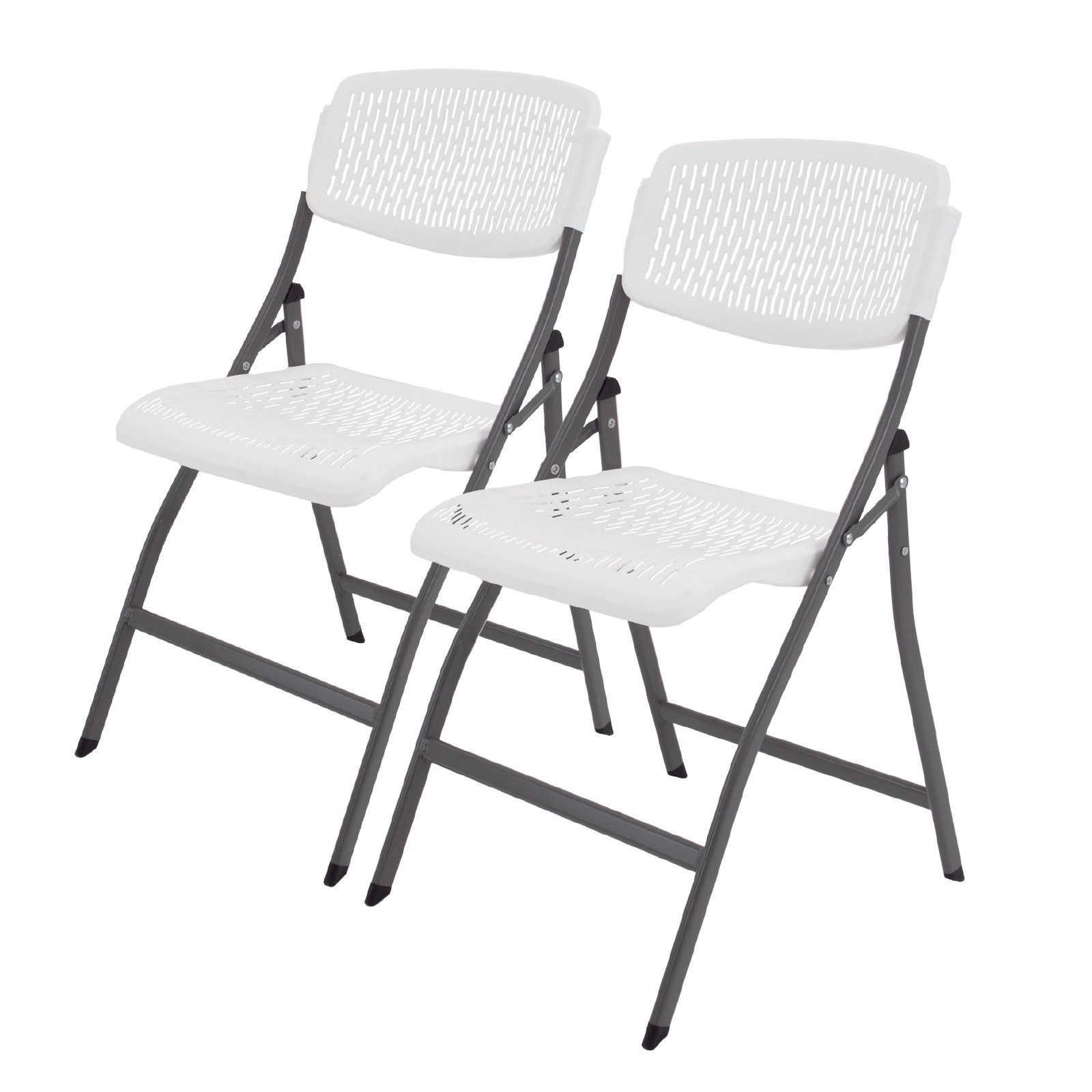 TRUTZHOLM Klappstuhl 2x Gartenstuhl Tragkraft 150 kg ergonomische Sitzform günstig online kaufen