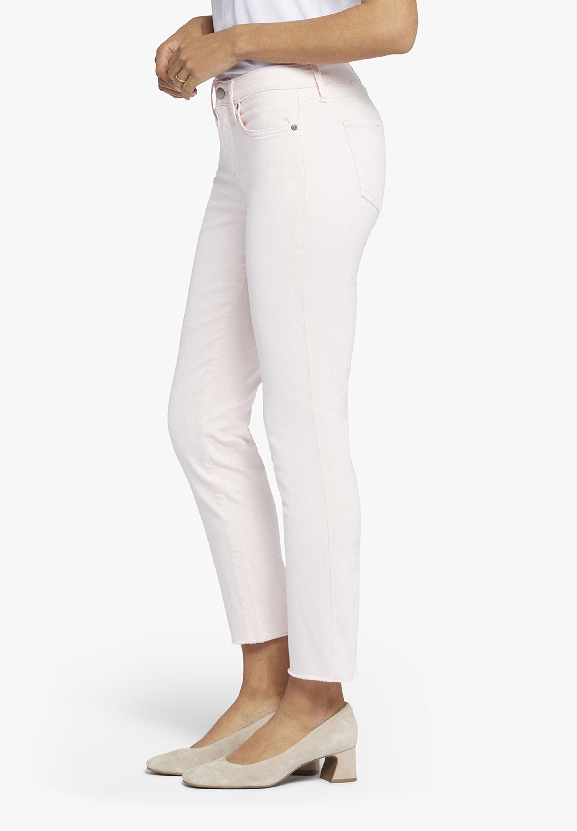 NYDJ 7/8-Jeans Sheri Ankle Fray Hem Schlankmachende Passform