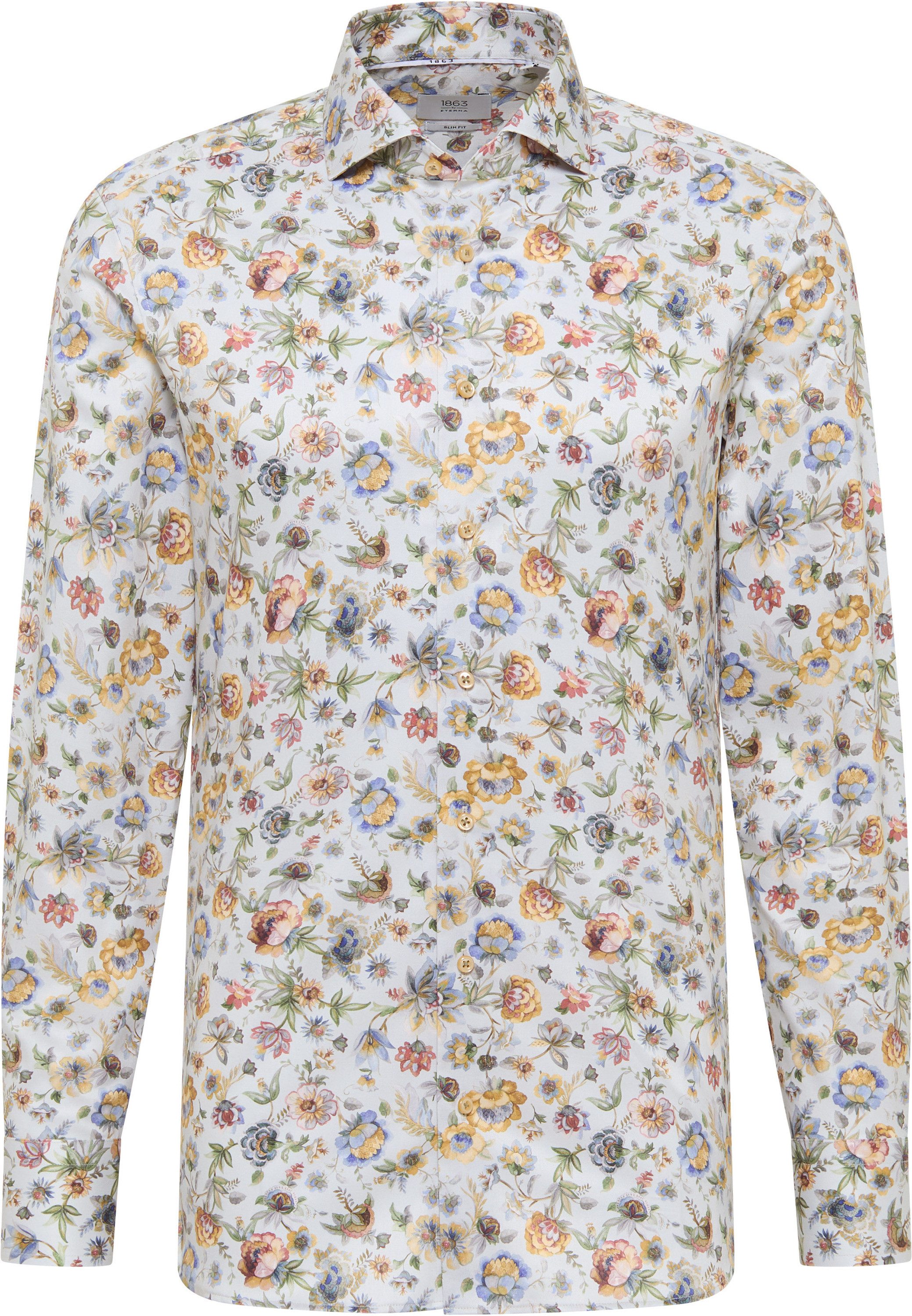 Eterna Langarmhemd SLIM FIT NON IRON (bügelfrei) – Bild 4 von 5