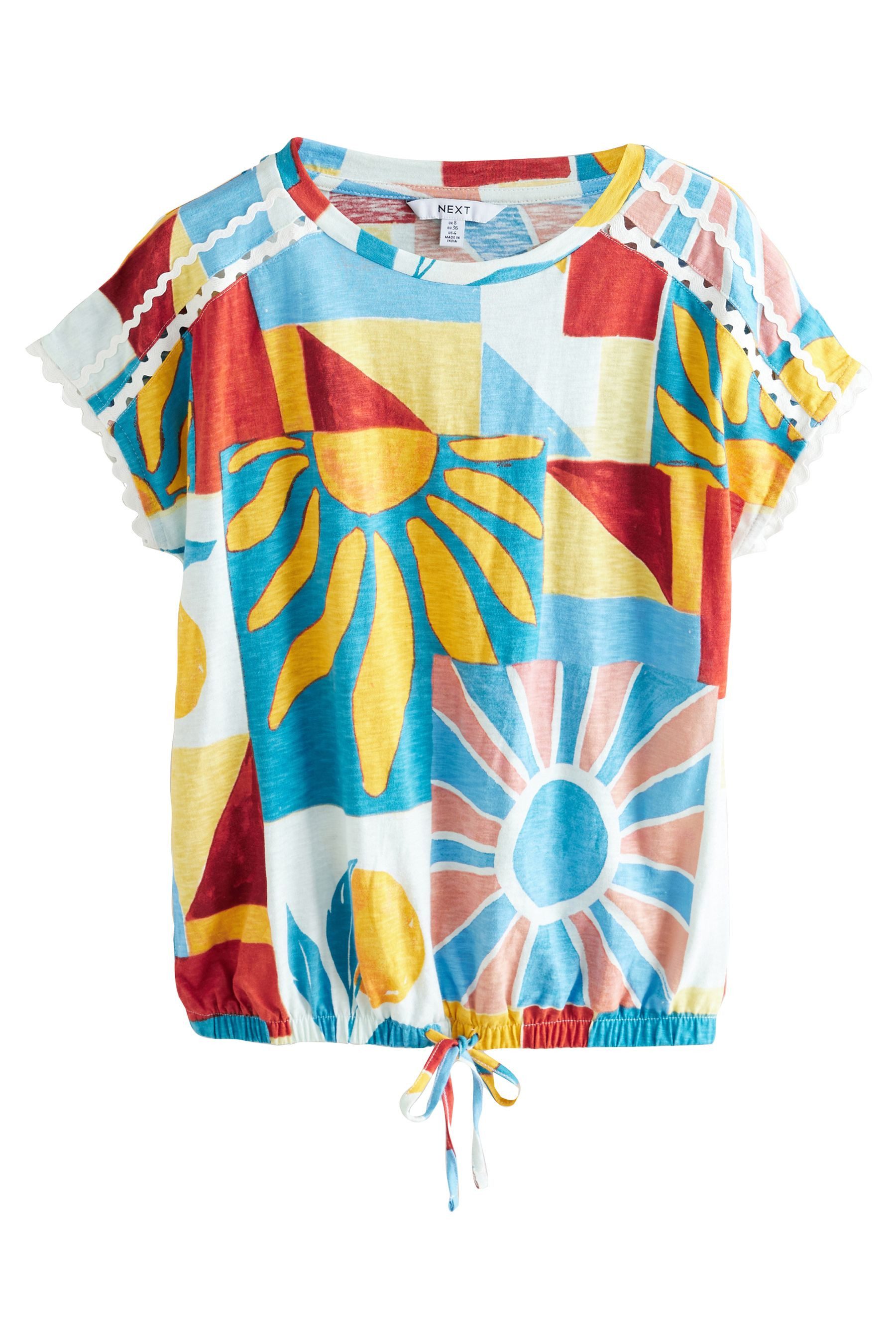 Next T-Shirt T-Shirt mit Ballonsaum (1-tlg) günstig online kaufen