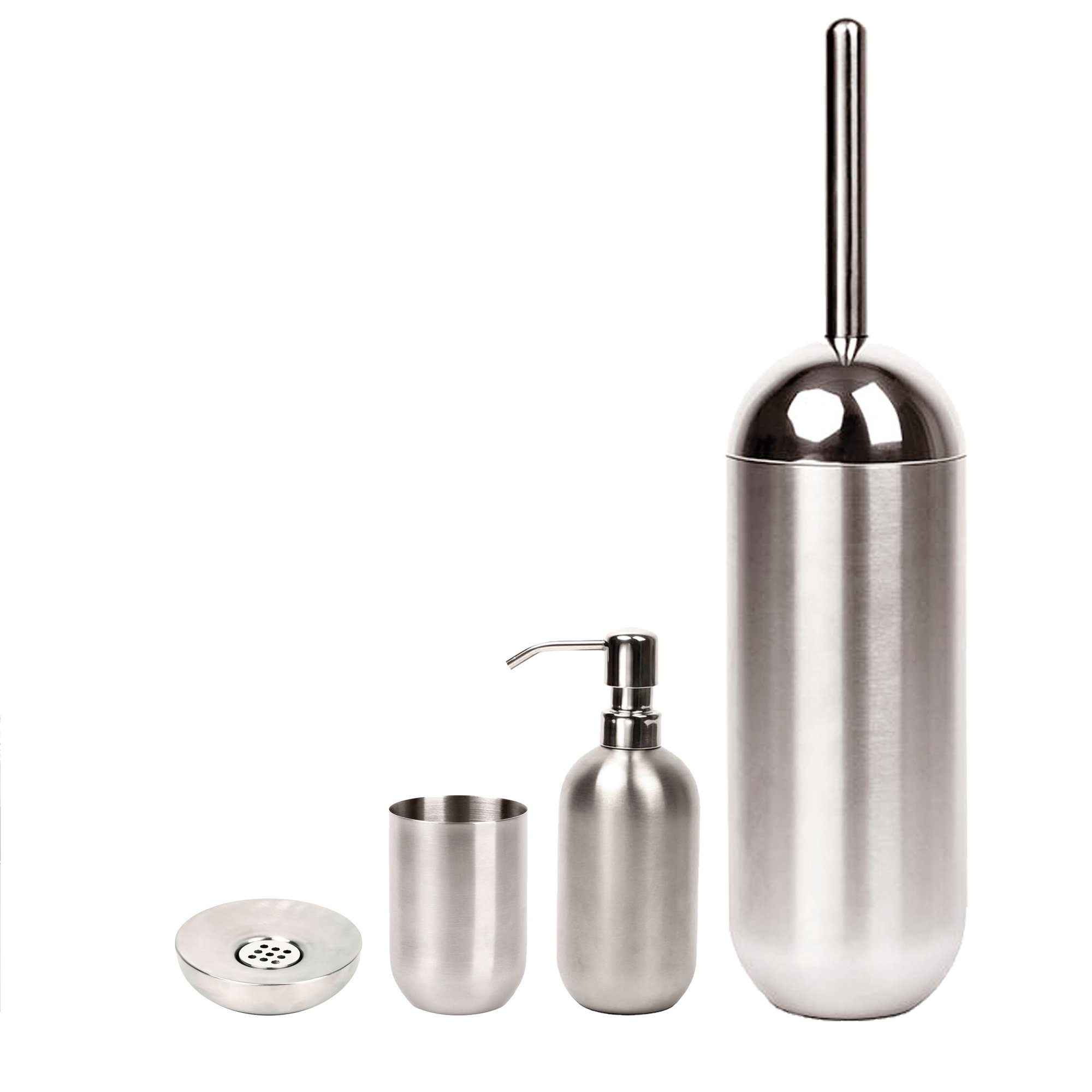 houseproud Badaccessoire-Set Brushed Badset, 4 tlg. günstig online kaufen