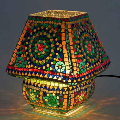 Signes Grimalt Tischleuchte Orientalische Mosaik Lampe, Tischlampe, Nachttischlampe Ref.: 16