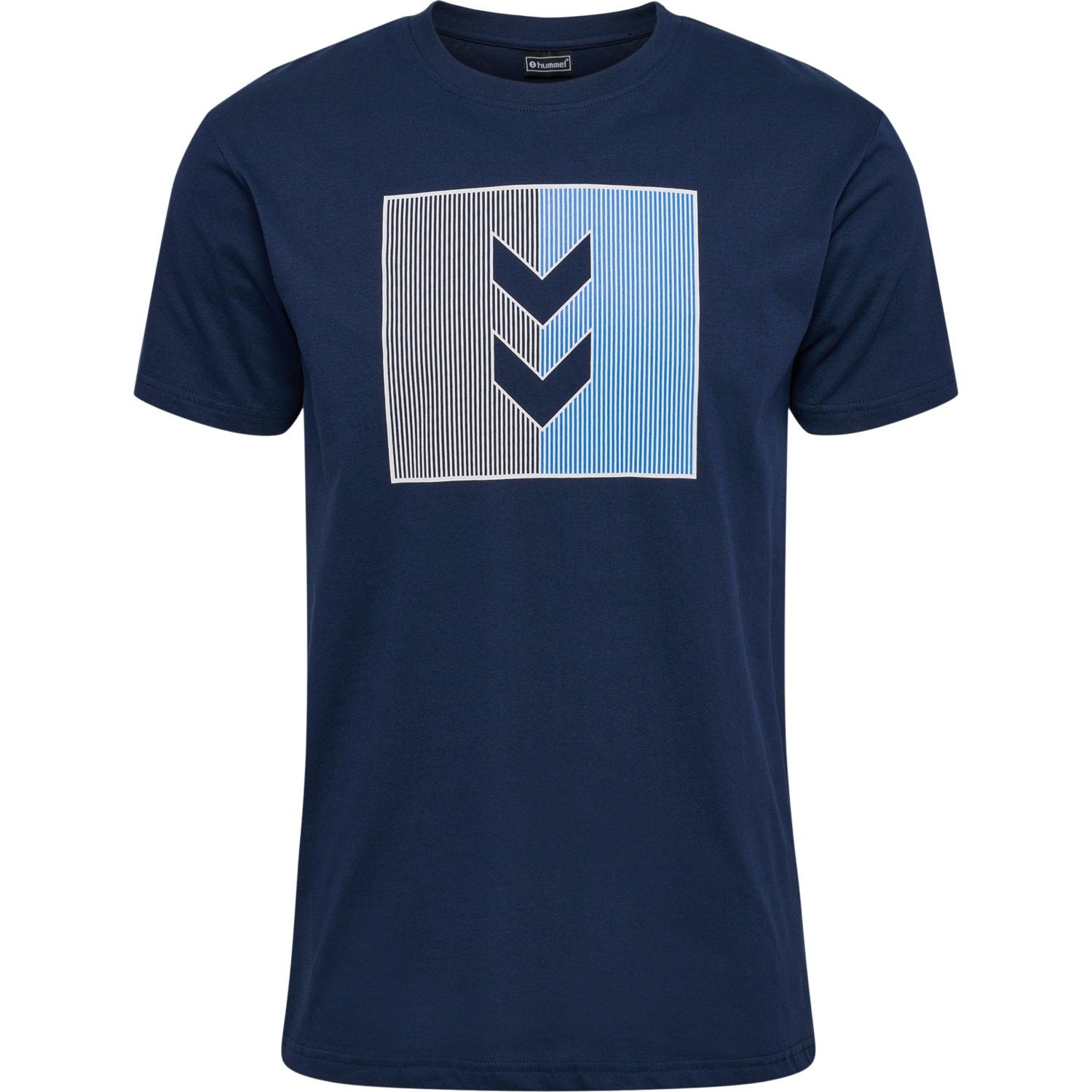 Jersey Sport T-Shirt Blau Funktionsshirt T-Shirt 5787 Kurzarm in HMLACTIVE hummel