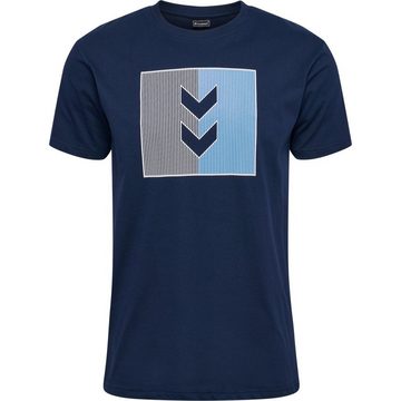 hummel T-Shirt Sport T-Shirt Kurzarm Funktionsshirt Jersey HMLACTIVE 5787 in Blau