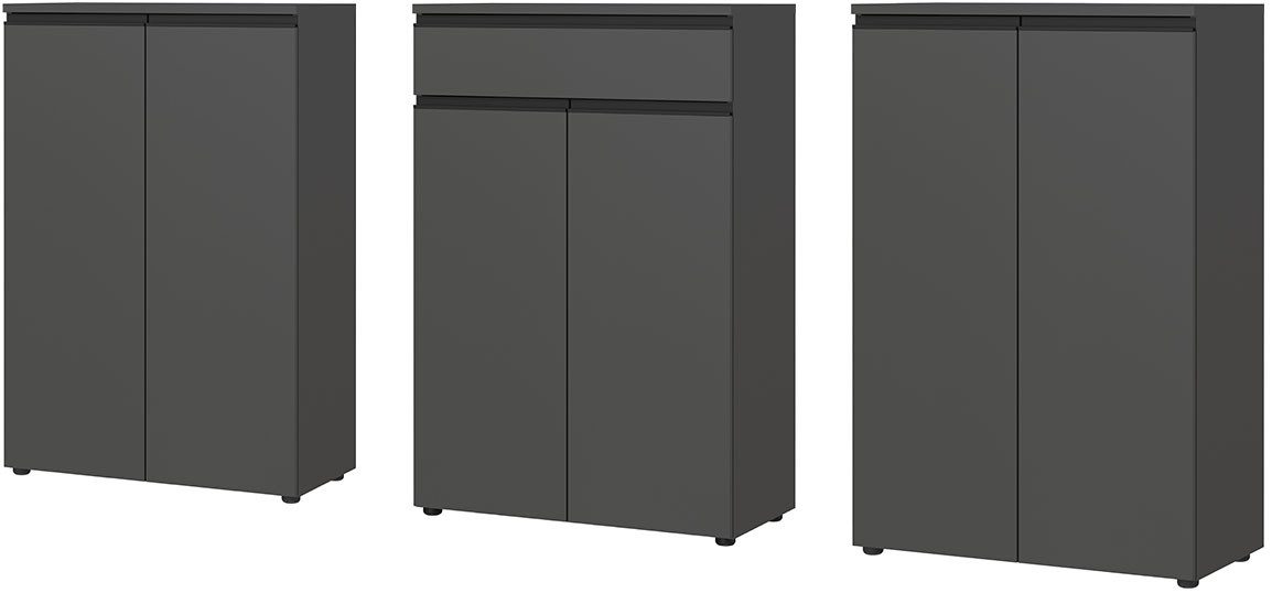 GERMANIA Büromöbel-Set Lemont, (3-tlg), Set bestehend aus 2 Aktenschränke 4040 und 1 Aktenschrank 4041