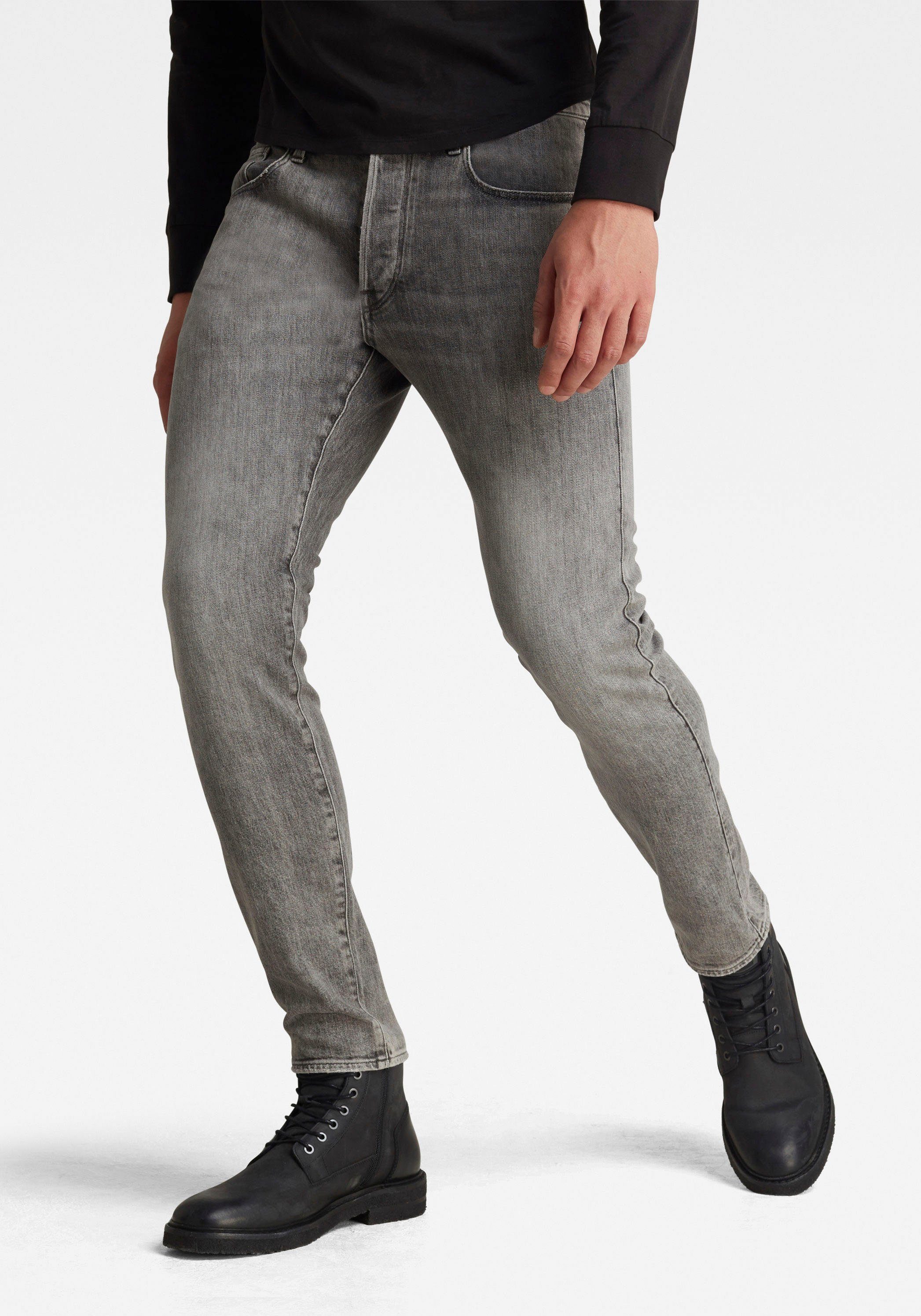G-Star RAW Slim-fit-Jeans 3301 Slim faded carbon