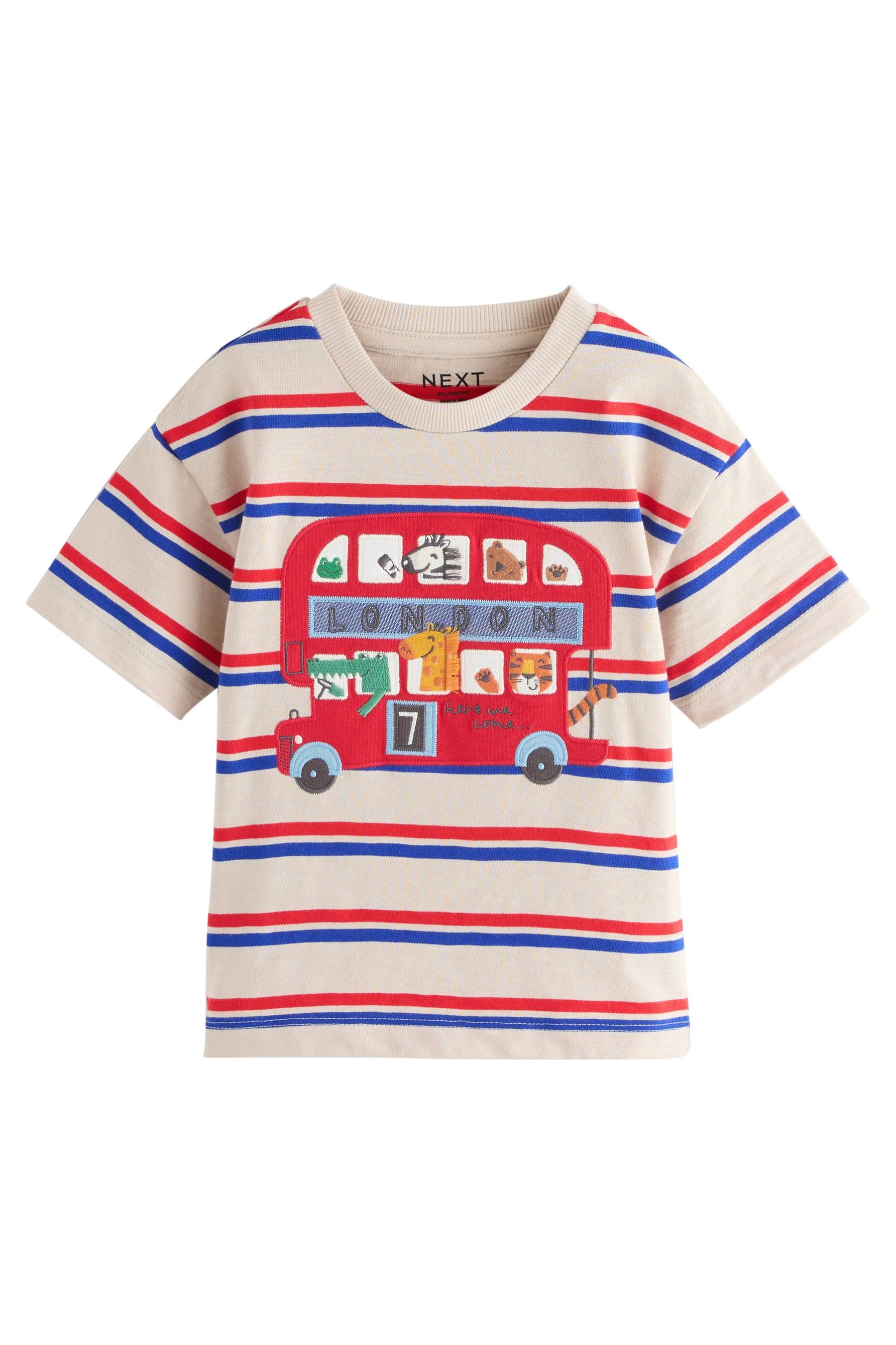 T-Shirt T-Shirt mit Applikation