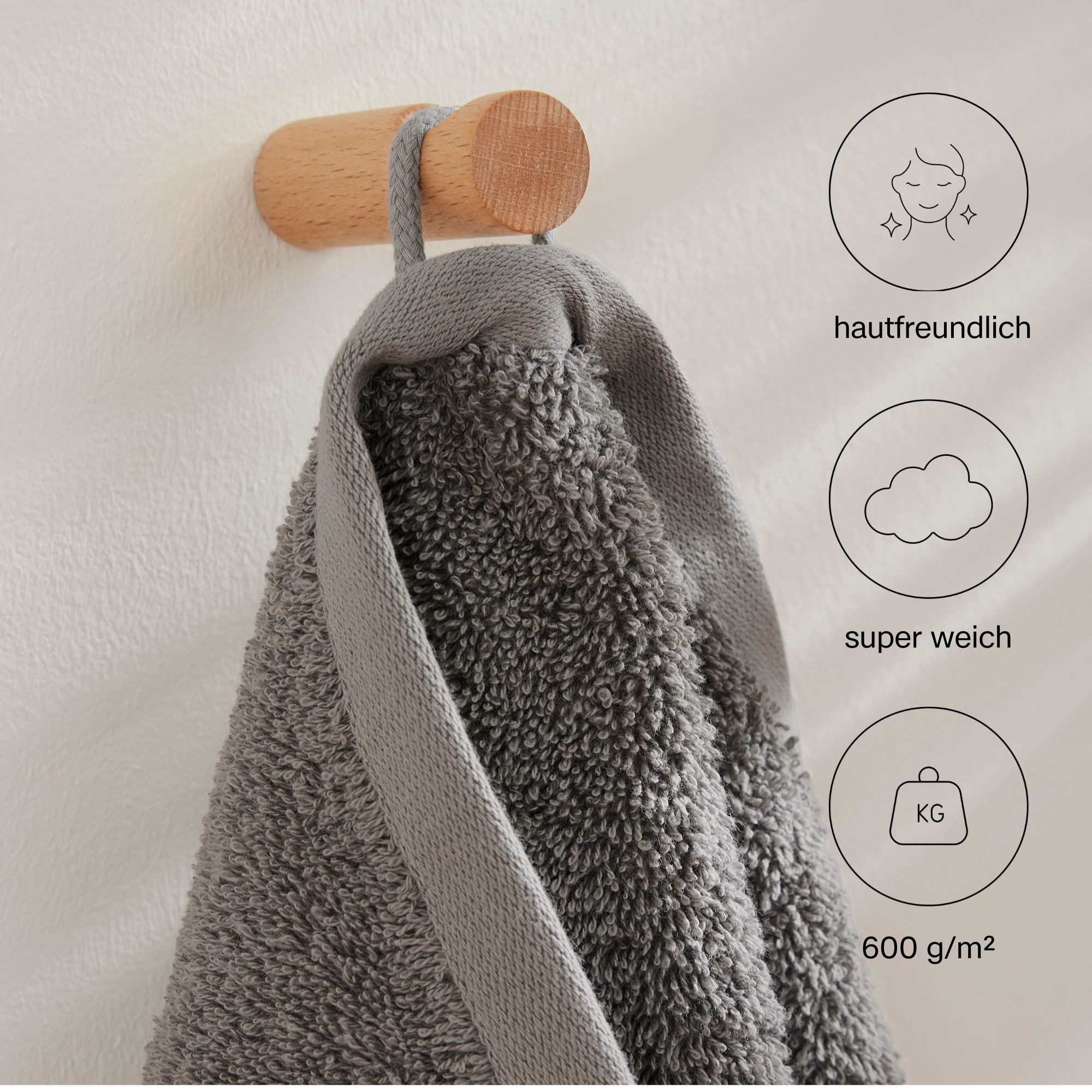 s.Oliver Gästehandtuch s.Oliver, Premium Qualität, 600 gr/m², auch als Sets erhältlich, Walkfrottier (1-St), große Farbauswahl, auch als Duschtuch, Waschhandschuh, Handtuch