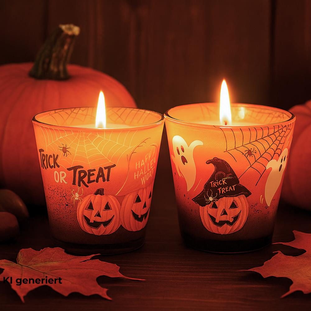 Dekohelden24 Formkerze Halloweenkerzen in verschiedenen Größen