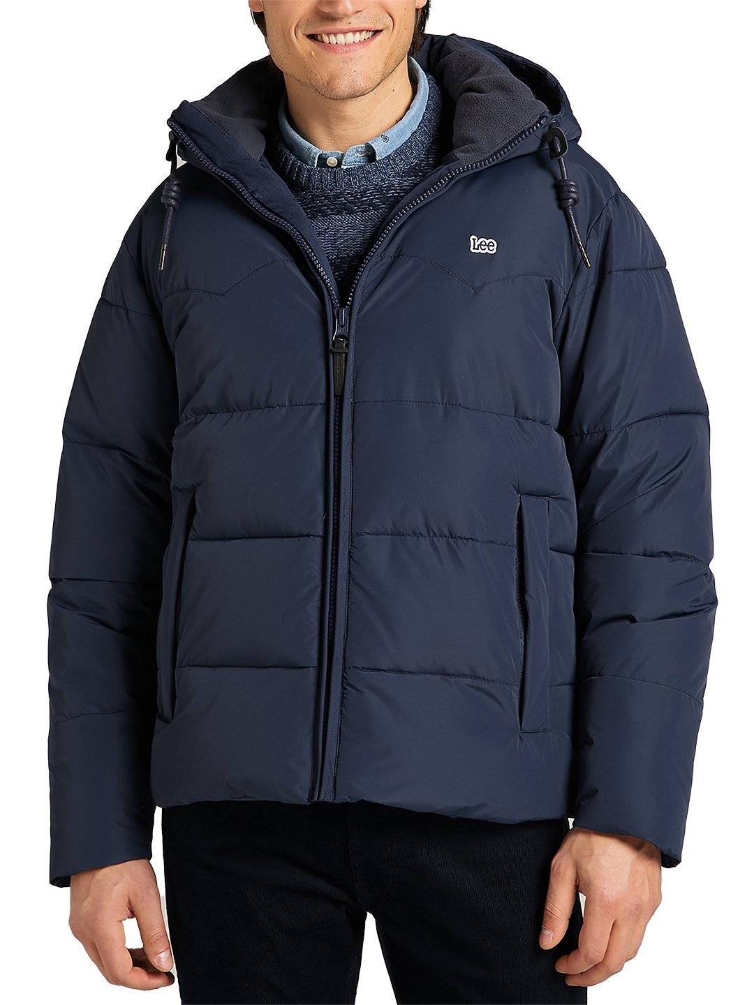 Lee® Winterjacke Steppjacke mit Kapuze - günstig online kaufen
