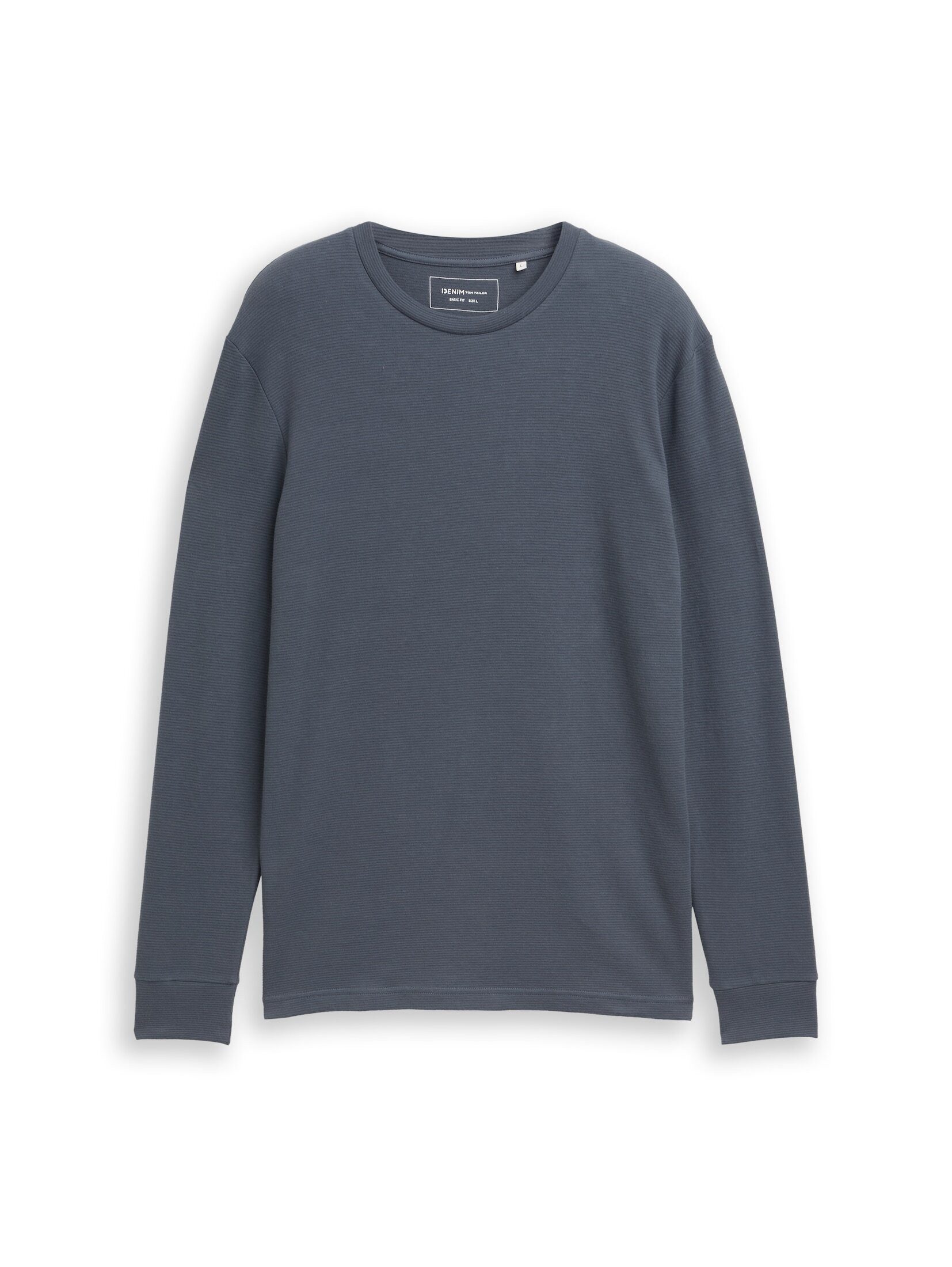 TOM TAILOR Denim Langarmshirt T-Shirt Langarmshirt aus Baumwolle günstig online kaufen