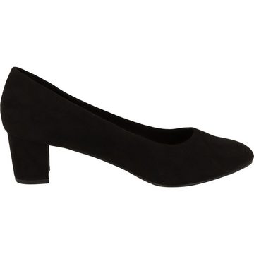 Jane Klain 223-921 Damen Schuhe klassische Komfort Pumps Schwarz Pumps