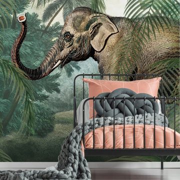 Art for the home Fototapete Elefant, animal print, (1 St), 280x200cm