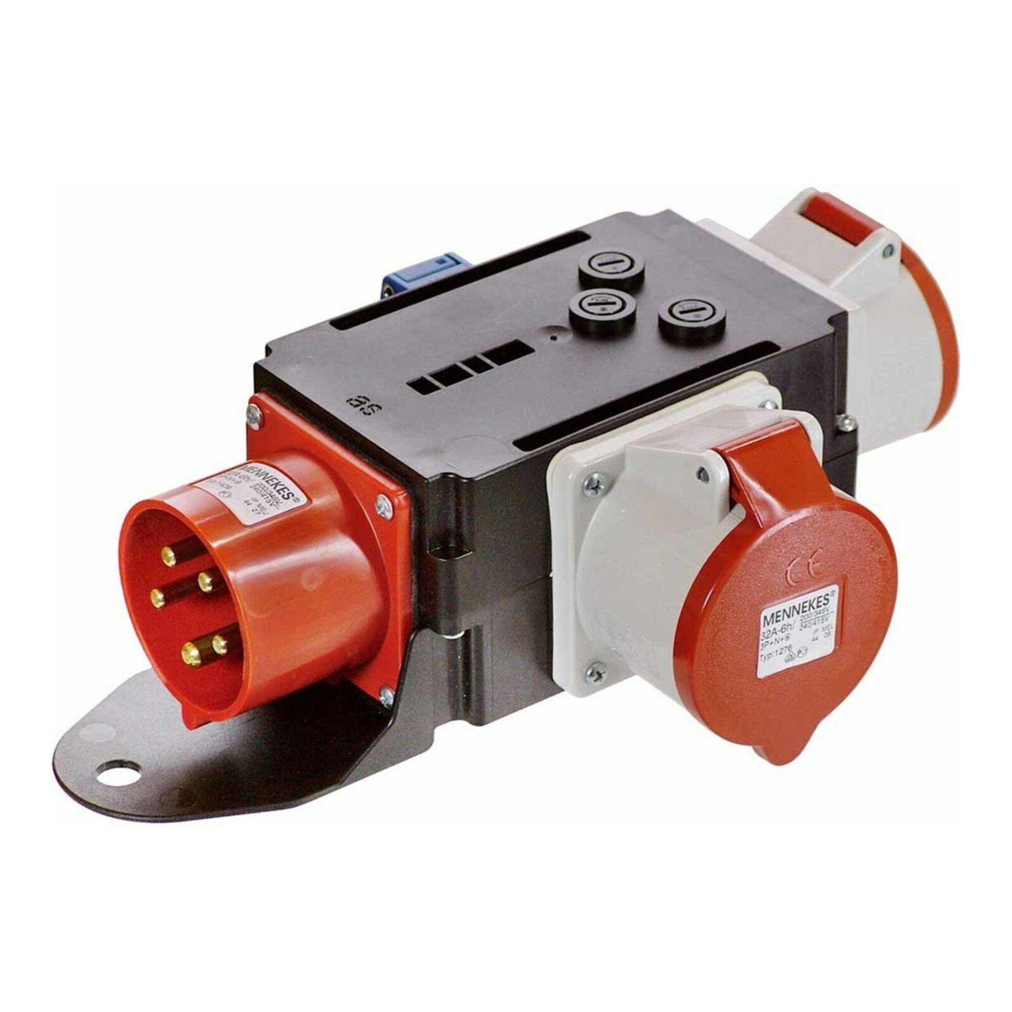 as - Schwabe Stromerzeuger CEE-Adapter MIXO MOSEL 1xCEE-Stecker 400V,32 A,5-polig IP44 AS-SCHWABE