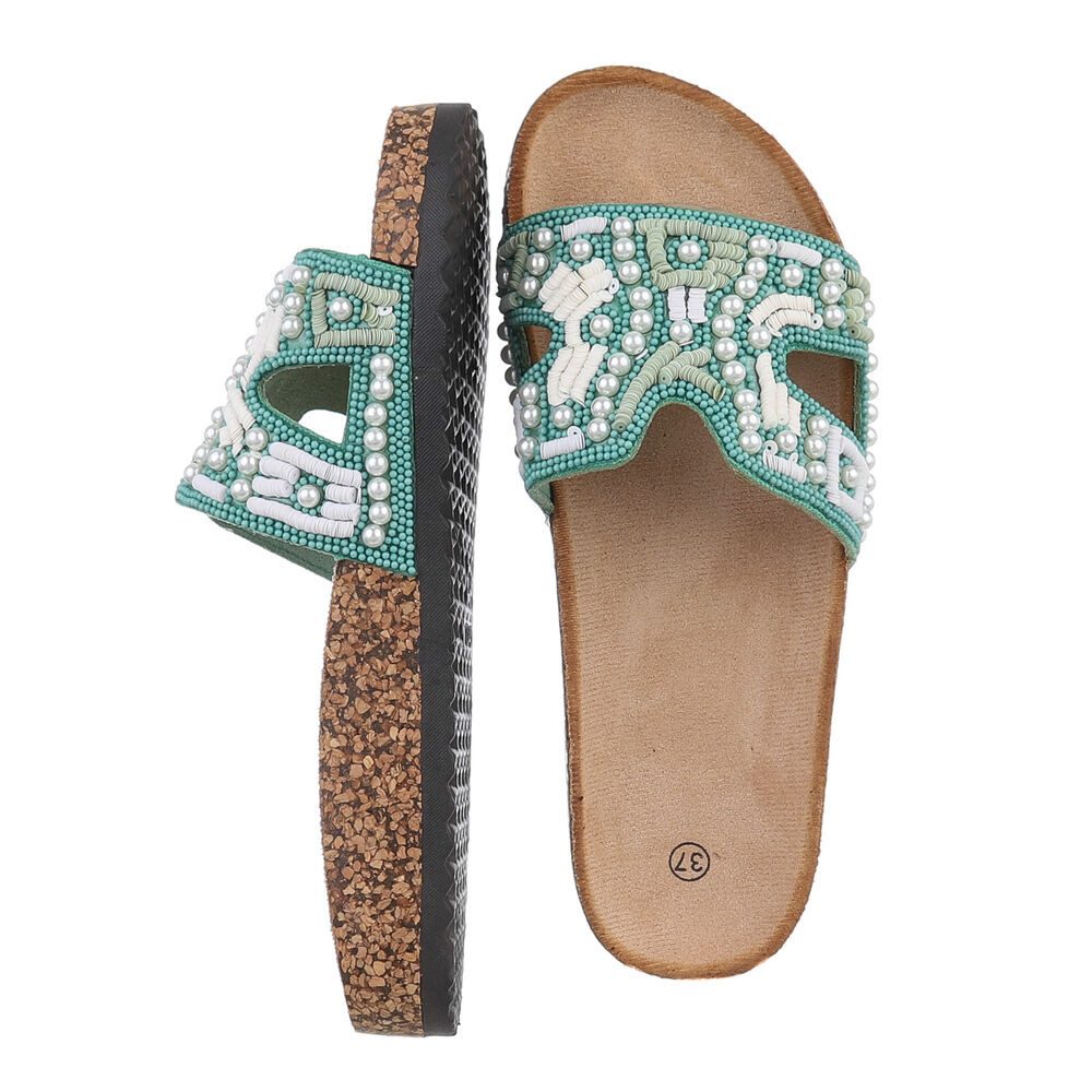Ital-Design Damen Mules Freizeit Pantolette (86706624) günstig online kaufen