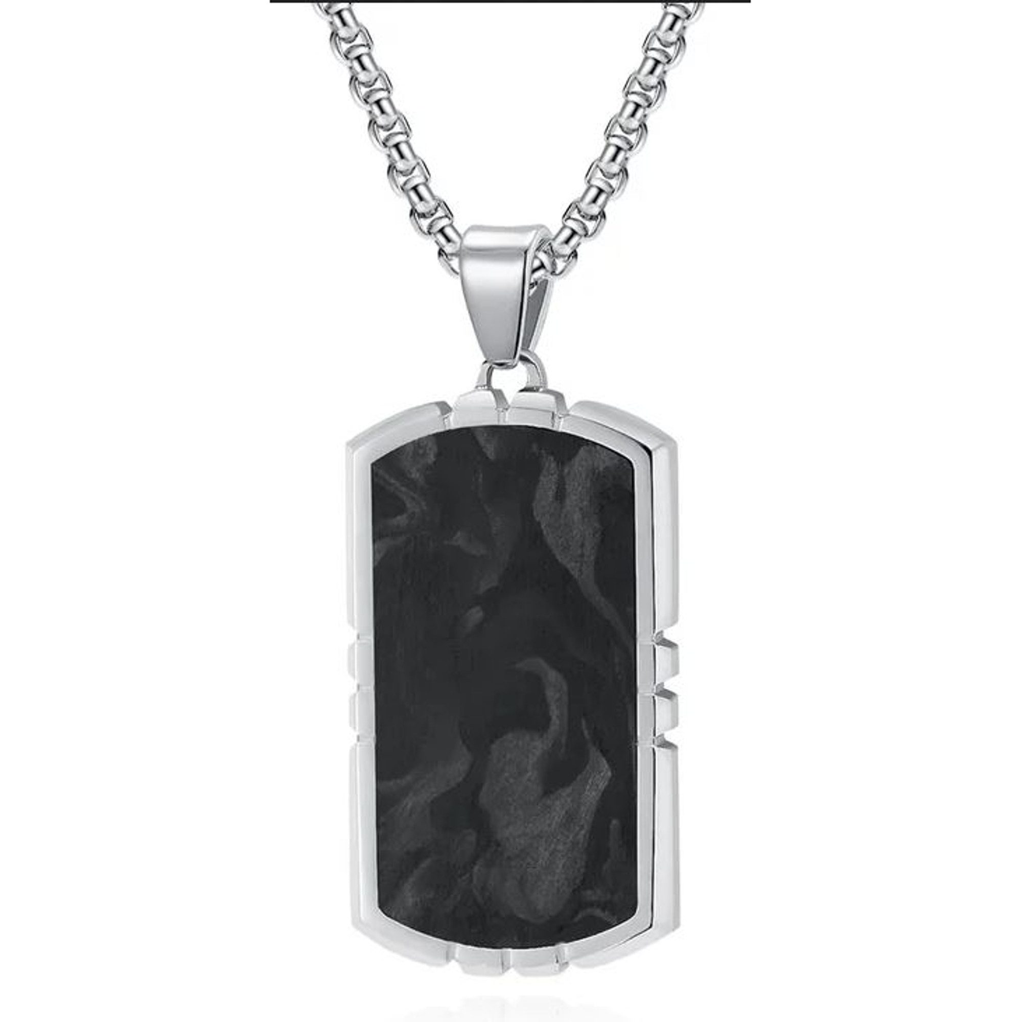 KARMA Kette mit Anhänger Herrenkette mit Anhänger (Männerkette 60cm mit Erb günstig online kaufen