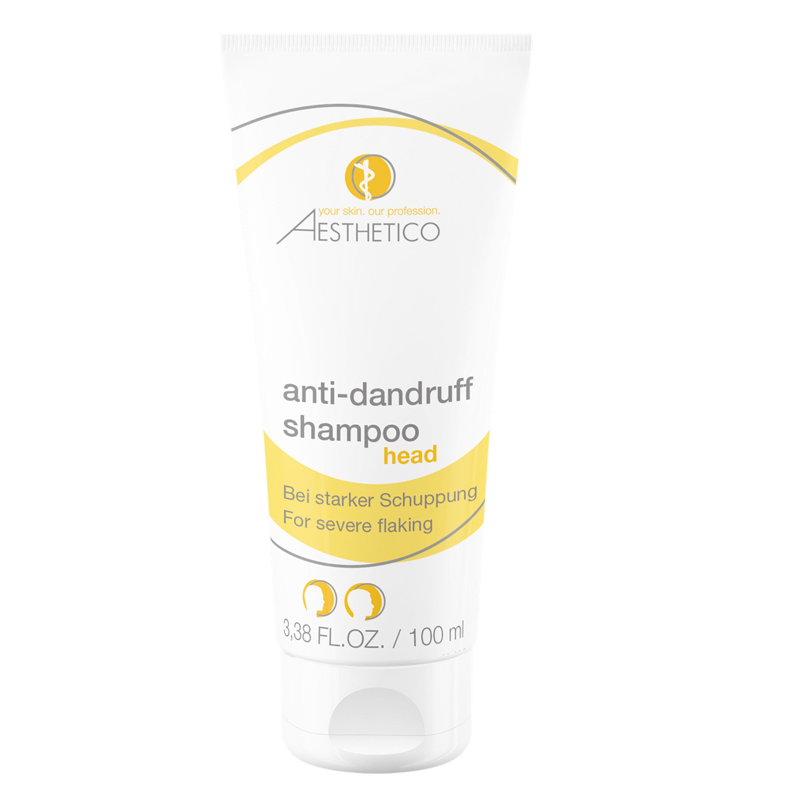Aesthetico Kopfhaut-Pflegeshampoo anti-dandruff shampoo, 100 ml – Haarpflege
