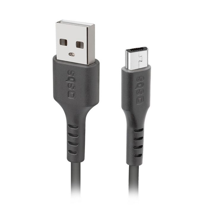 sbs Micro USB Ladekabel für Handy Smartphones & Tablets Smartphone-Kabel