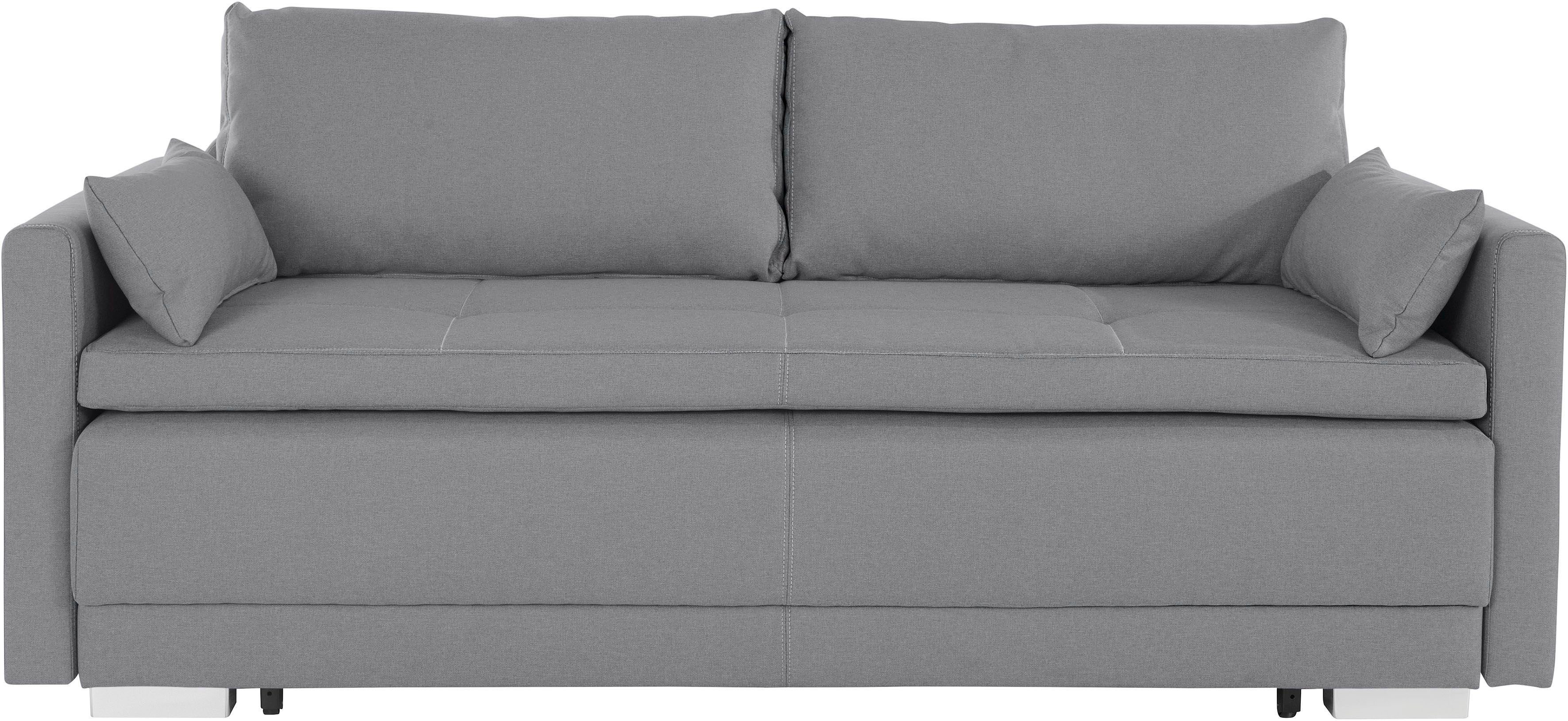OTTO home Schlafsofa Berlin, mit Boxspringaufbau, Bettfunktion & Bettkasten günstig online kaufen