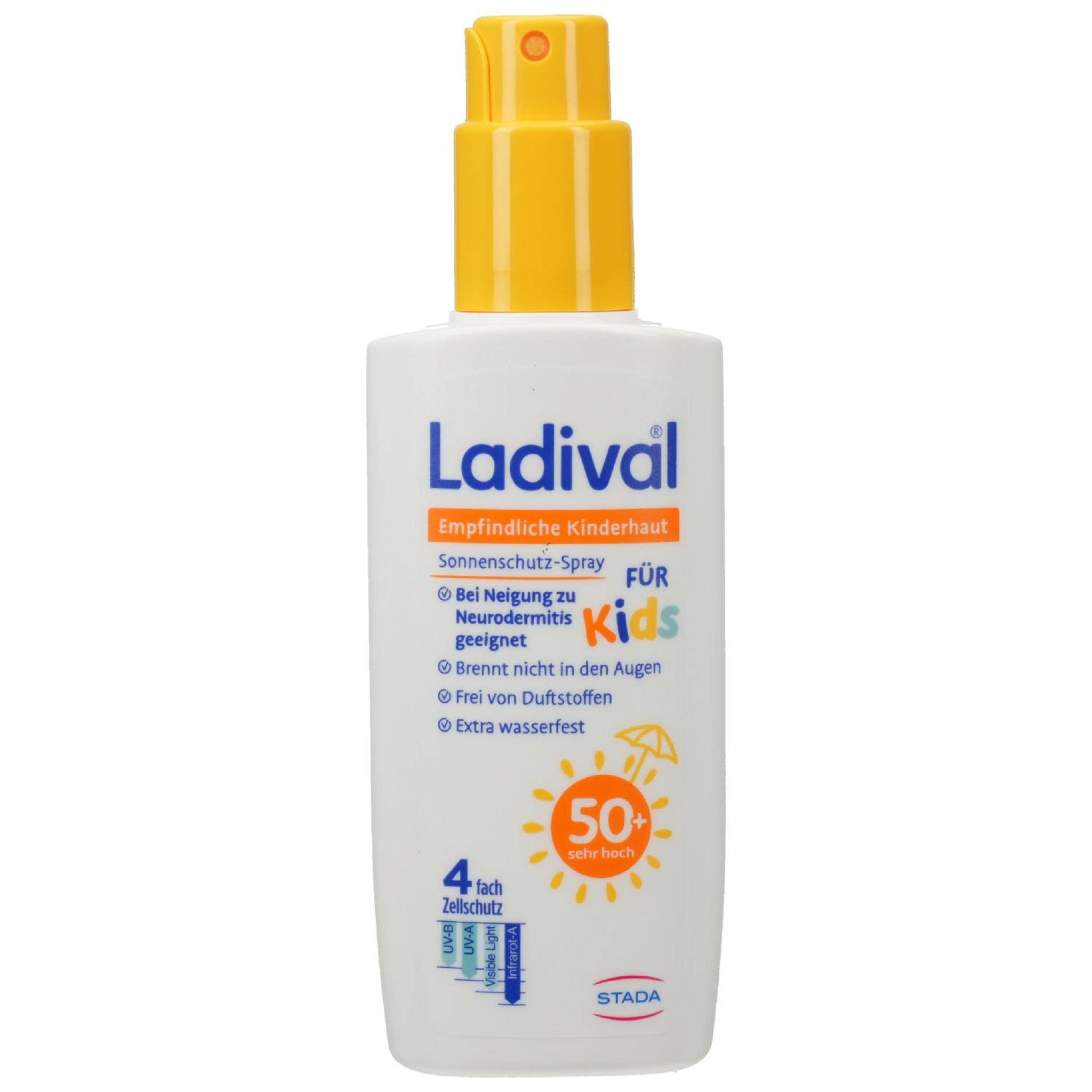 Ladival Sonnenschutzcreme LADIVAL empfindliche Kinderhaut Spray LSF 50+ 150ml