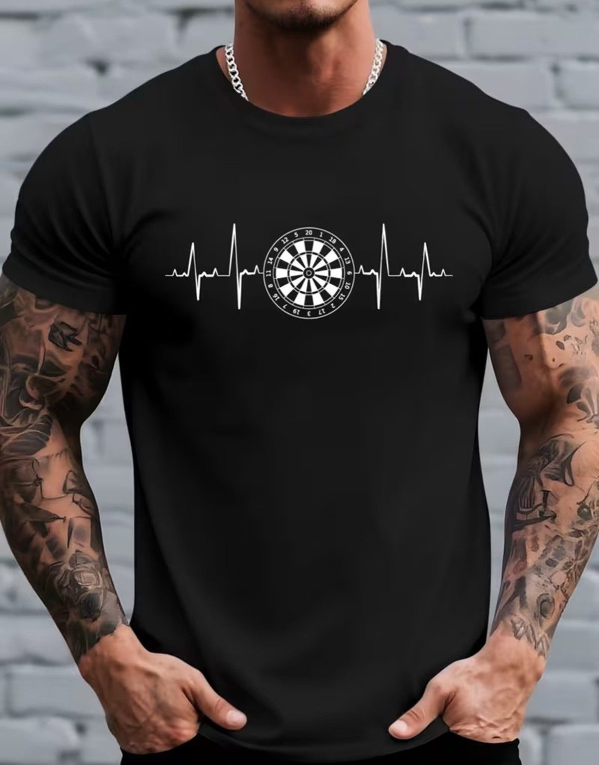 Empire.Dart Dartpfeil Herzschlag Dart, Shirt, Größe: L