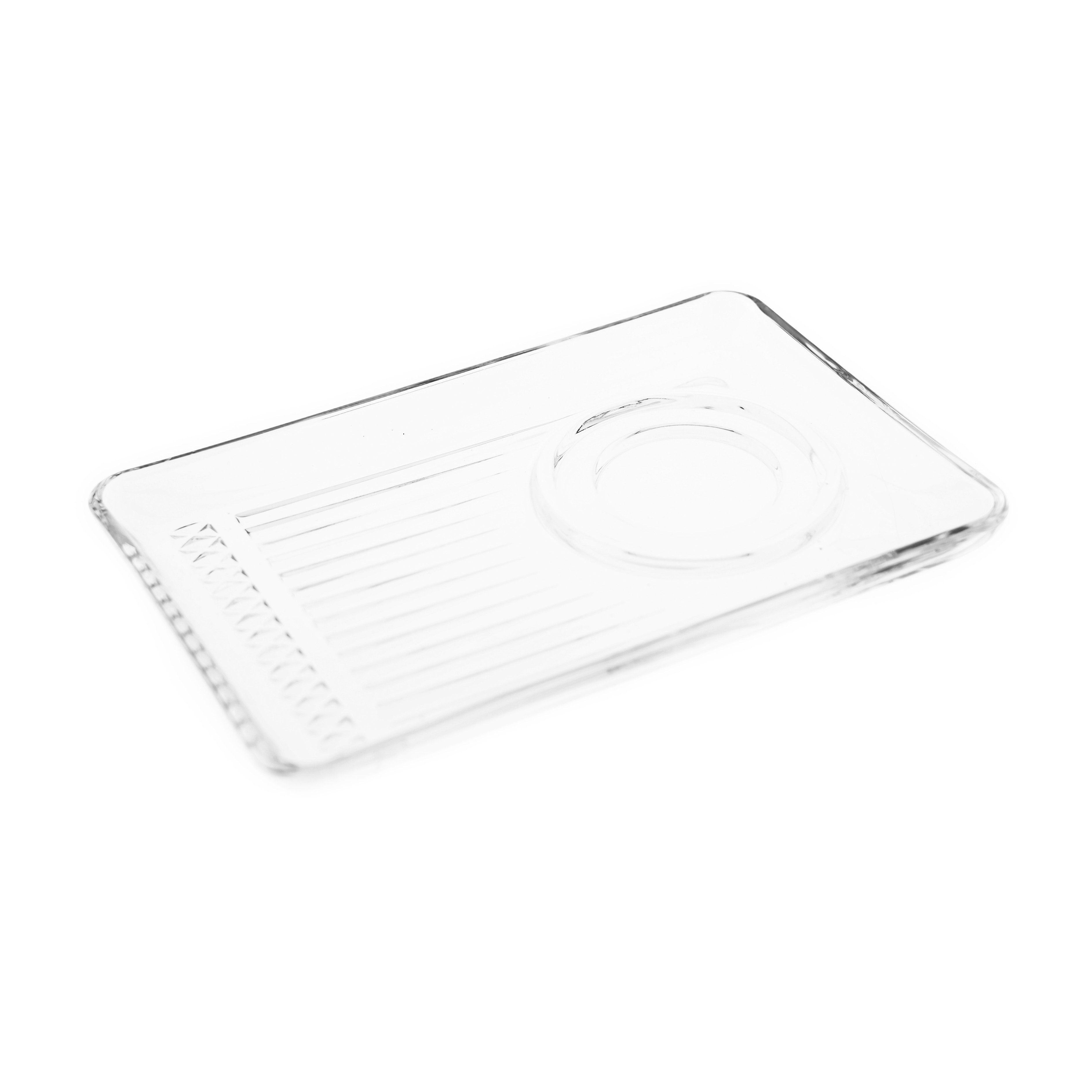 Pasabahce Untertasse 2er Untertassen set Cay Tabagi Unterteller transparent, (2 St) – Bild 2 von 5