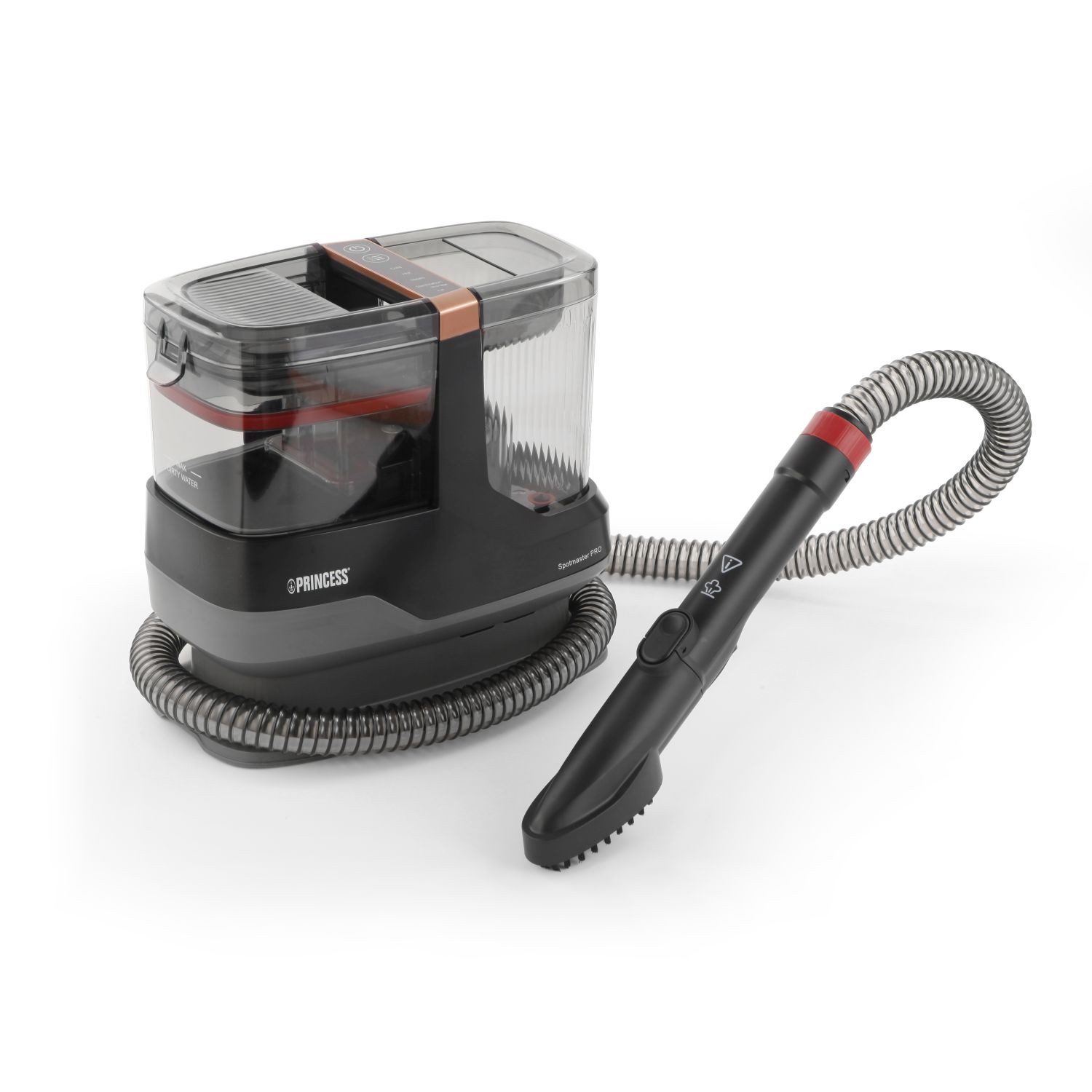 PRINCESS Hartbodenreiniger 01.332020.01.001, 1800 W, 1800W – mit dampf­funktion