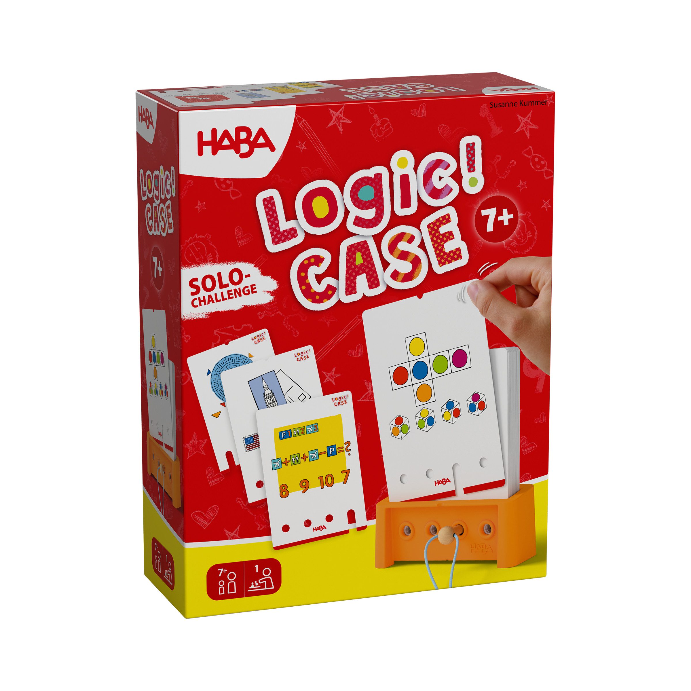 Haba Spiel LogicCASE Starter Set 7+, Solo Challenge, Logikspiel