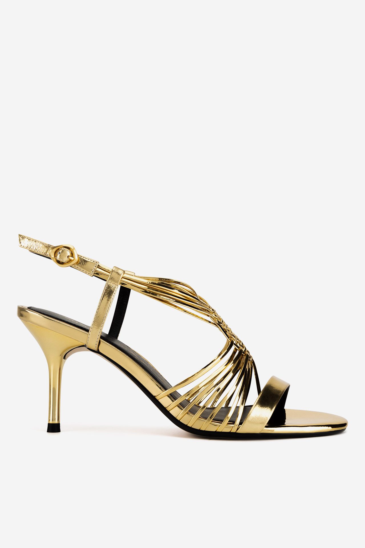 GINO ROSSI Gino Rossi Damen Sandale 38 goldfarben 5903419934896 Sandale