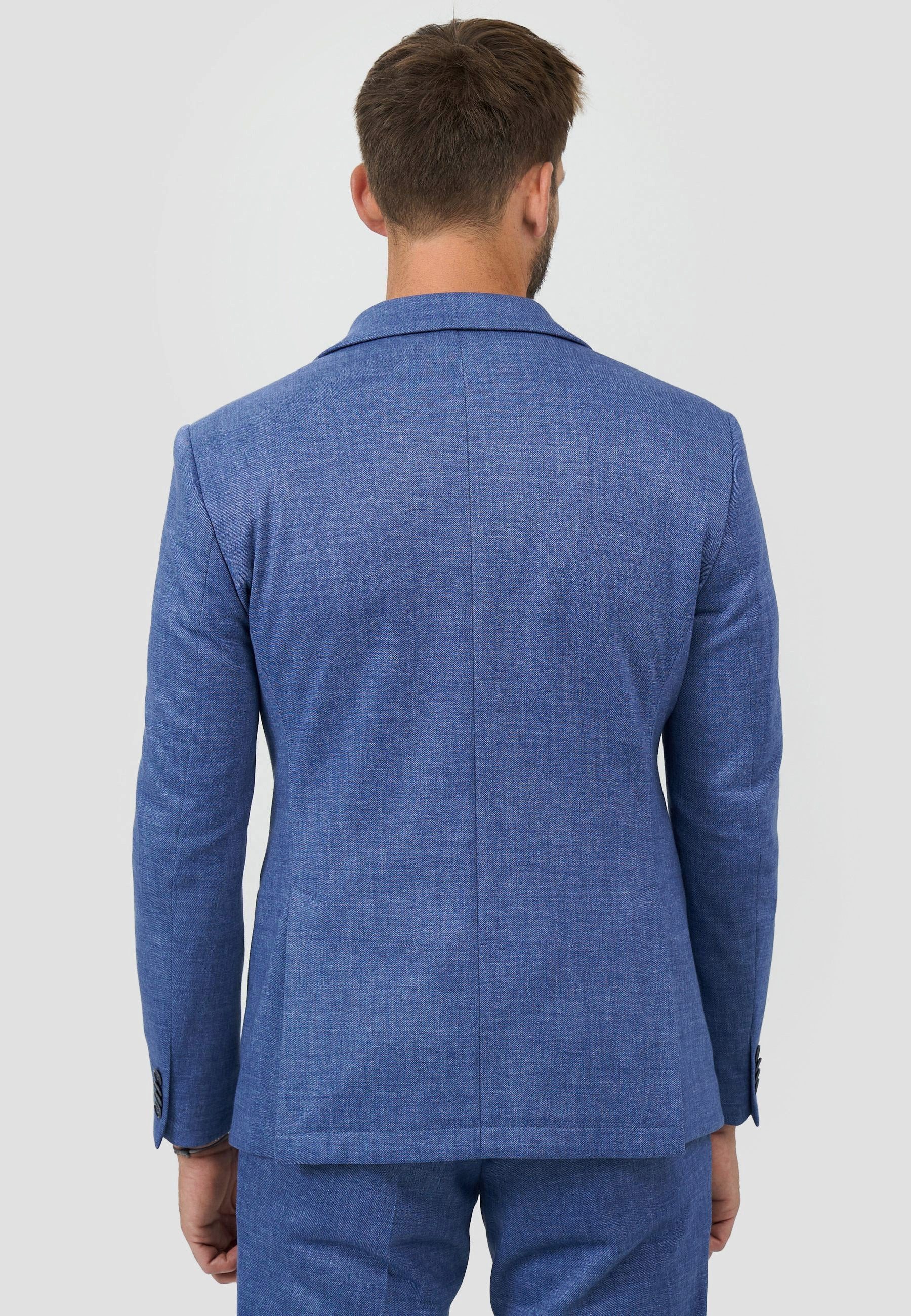 ZUITABLE Anzugsakko Sakko DiNick 221605-650, Med. Blue