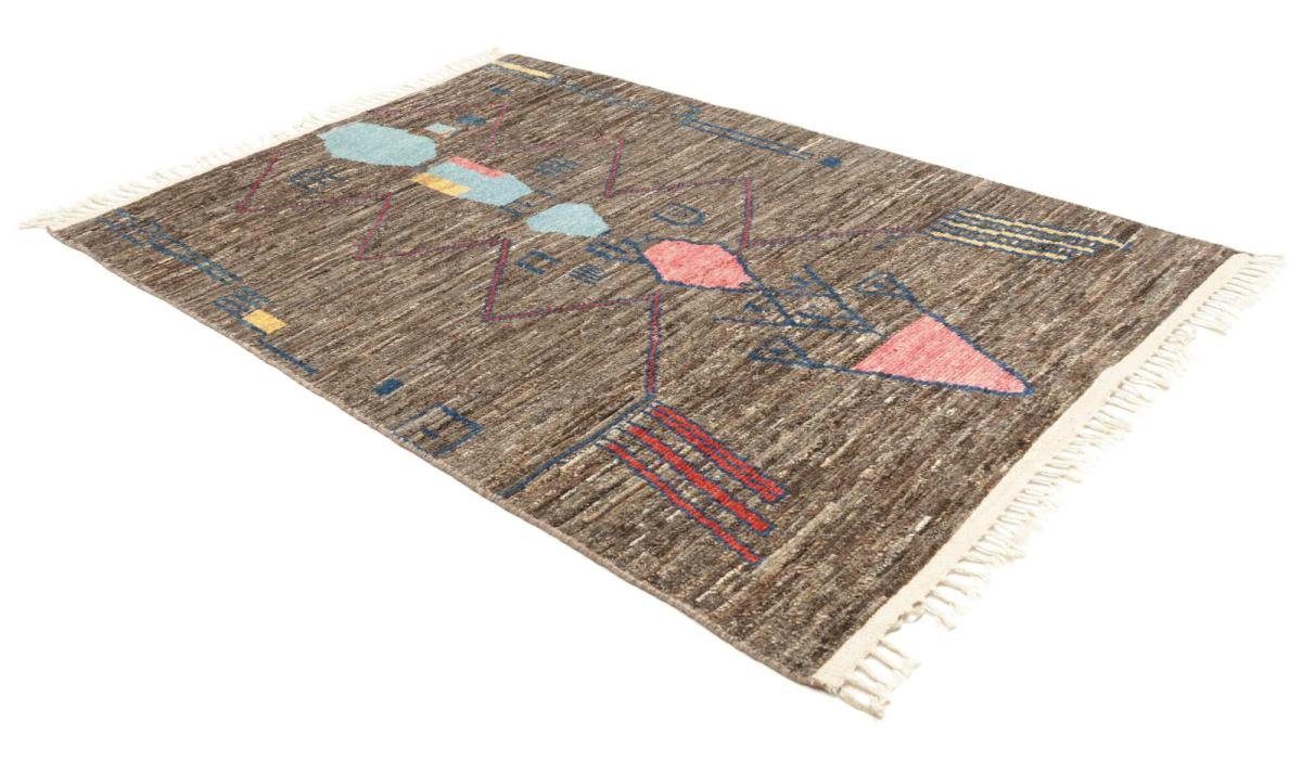 mm Orientteppich Nain Moderner Orientteppich, 168x251 Maroccan Trading, Höhe: 25 rechteckig, Berber Handgeknüpfter