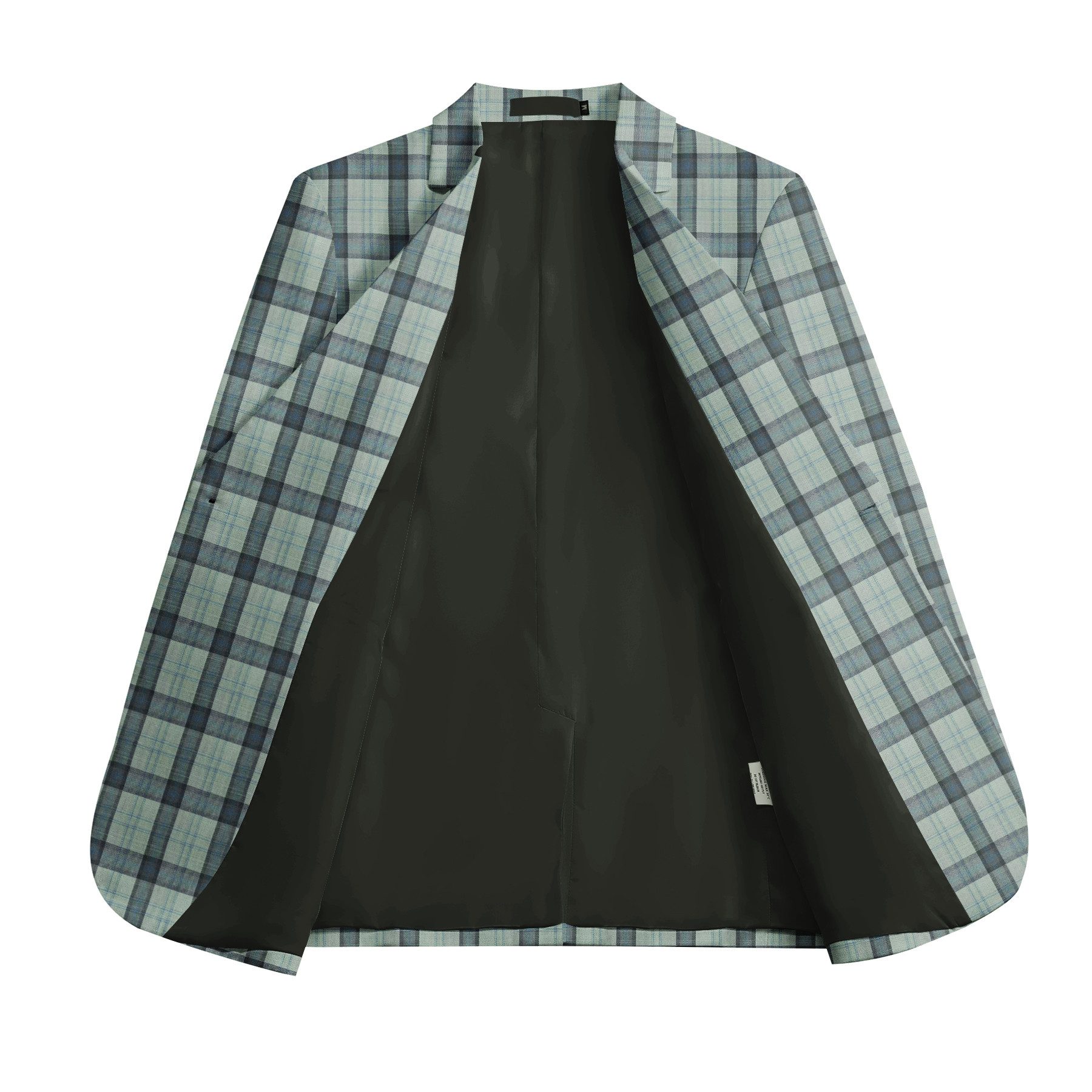 Allthemen Sakko mit buntem Karomuster Anzugsakko Regular-Fit günstig online kaufen