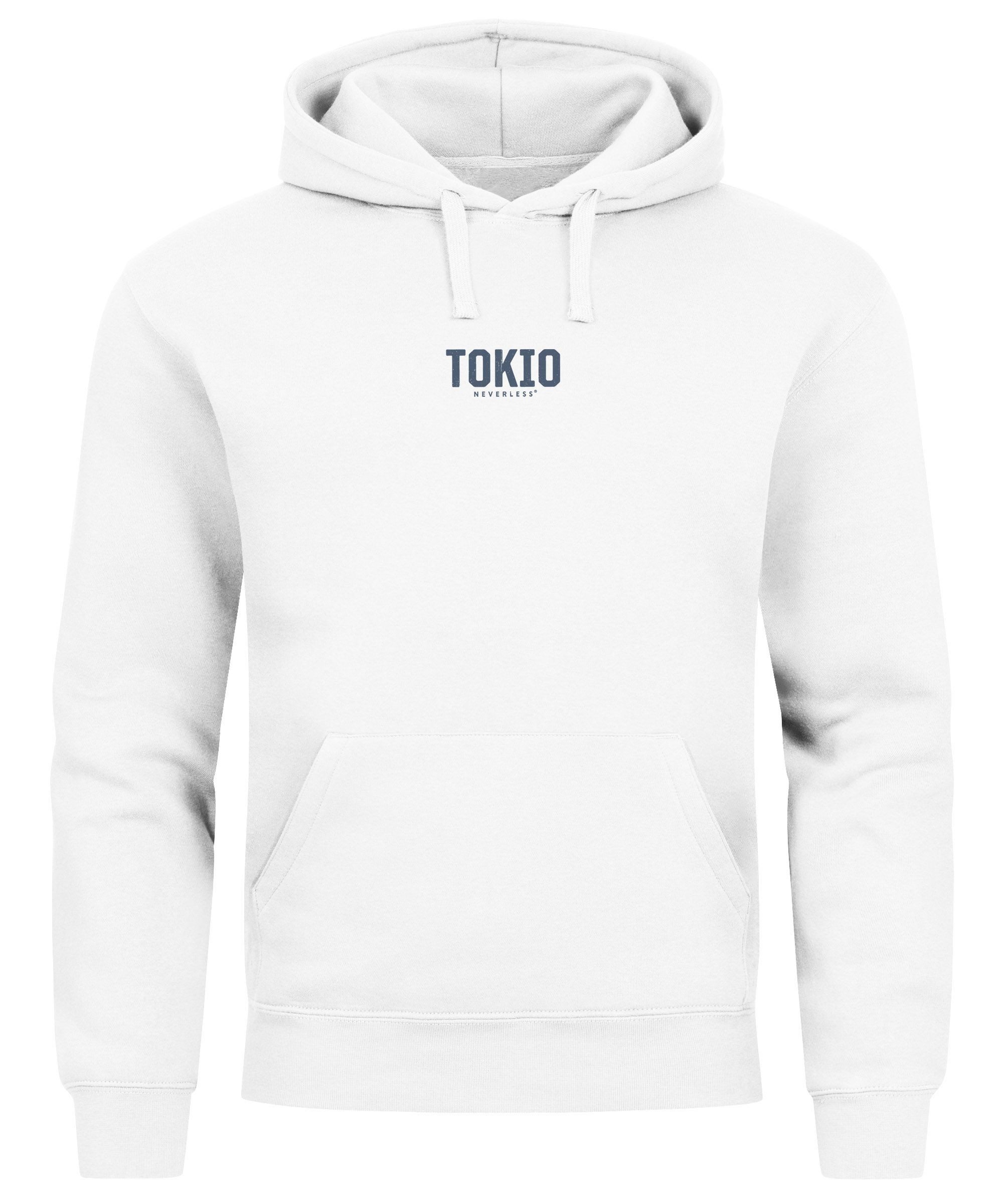 Neverless Hoodie Hoodie Backprint Herren Tokyo günstig online kaufen