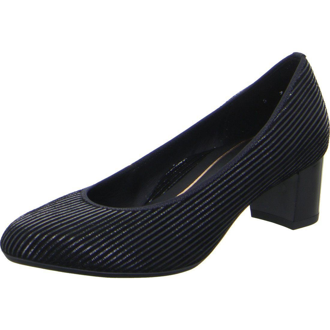 Rauleder schwarz Ara Pumps Ara - 049475 Pumps Damen Schuhe, Knokke