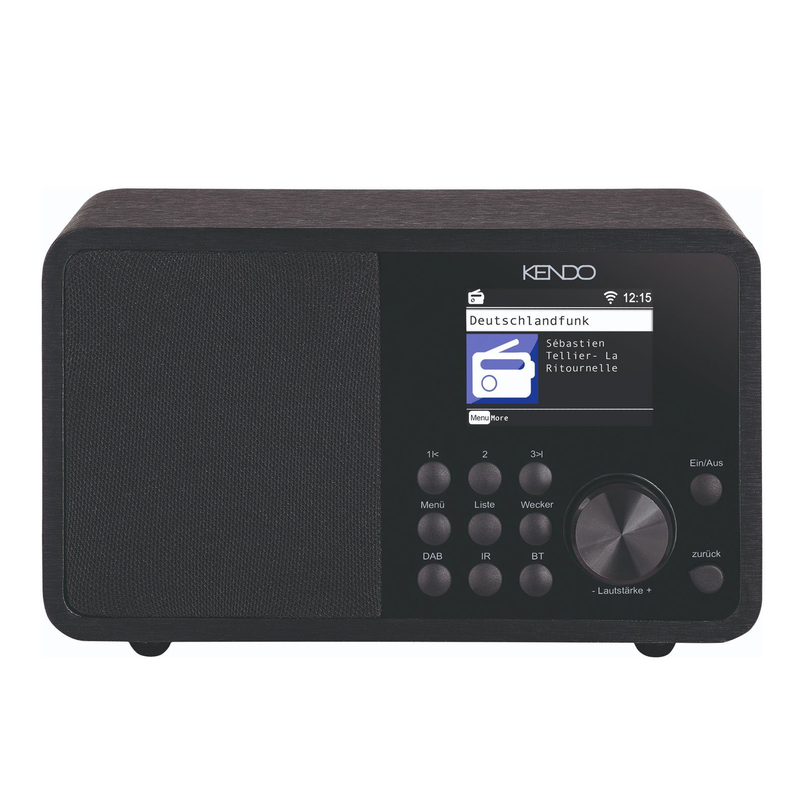 Kendo »Dabir Radio 21EX« Internet-Radio (20 W, DAB+,UKW, Internetradio,  Bluetooth, Mediaplayer, Fernbedienung, USB Record, USB)