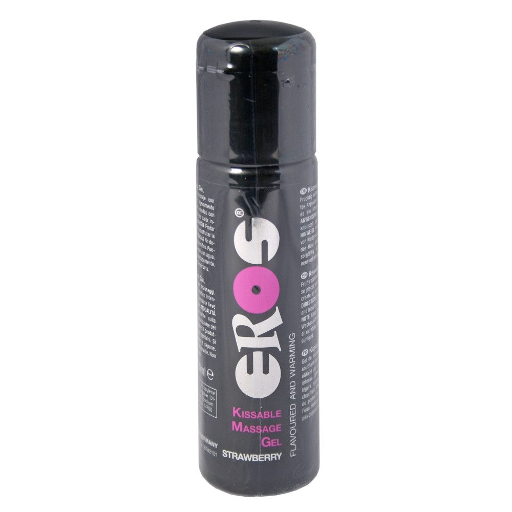 Gleit- und Massagegel Eros Kissable Strawberry - 100ml