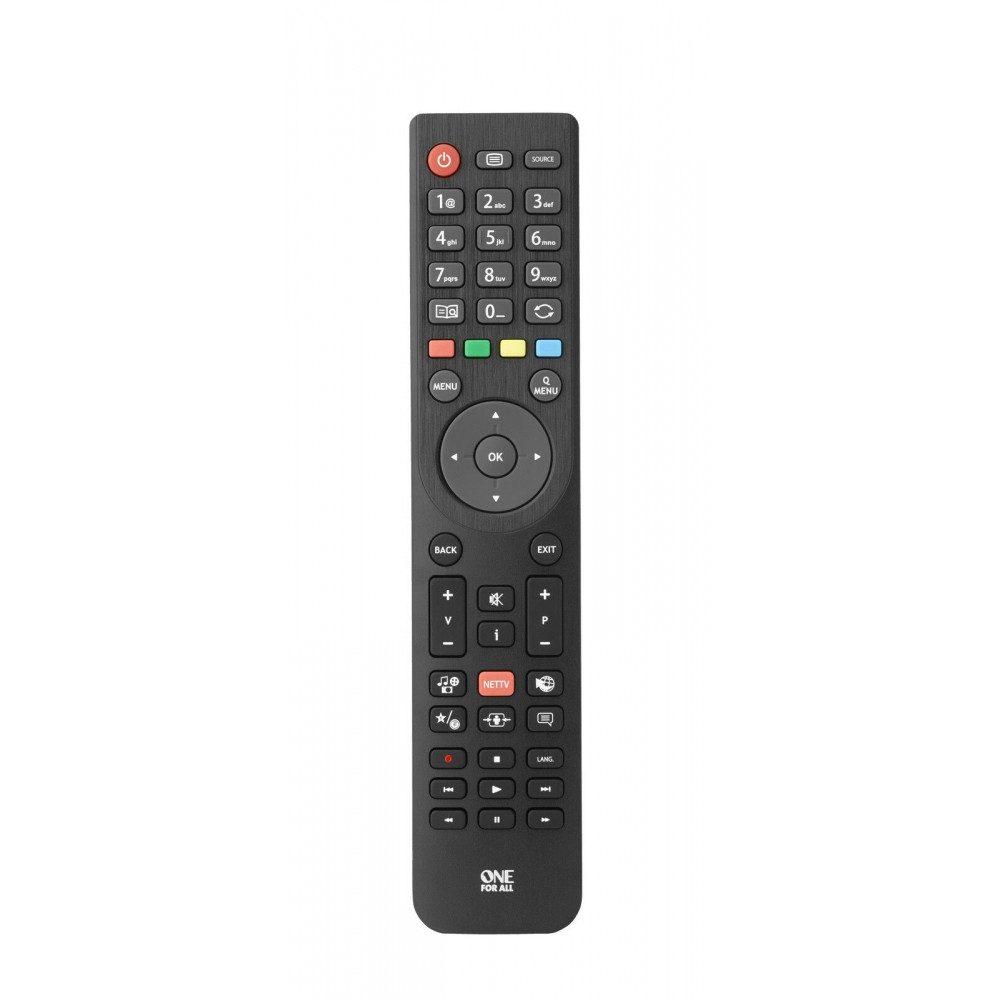 ONE FOR ALL Telefunken TV Ersatzfernbedienung - Fernbedienung. Medienfernbedienung