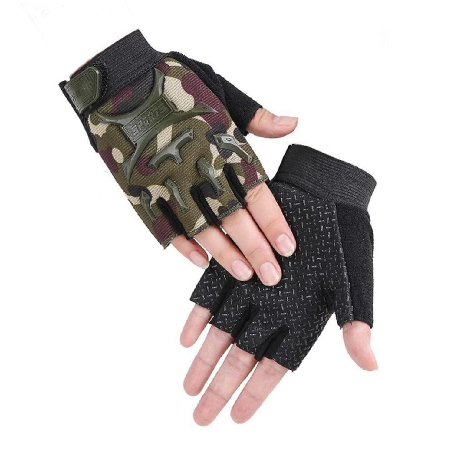 LuxusKollektion Fahrradhandschuhe Kinder Fahrradhandschuhe Anti Rutsch (1-St)